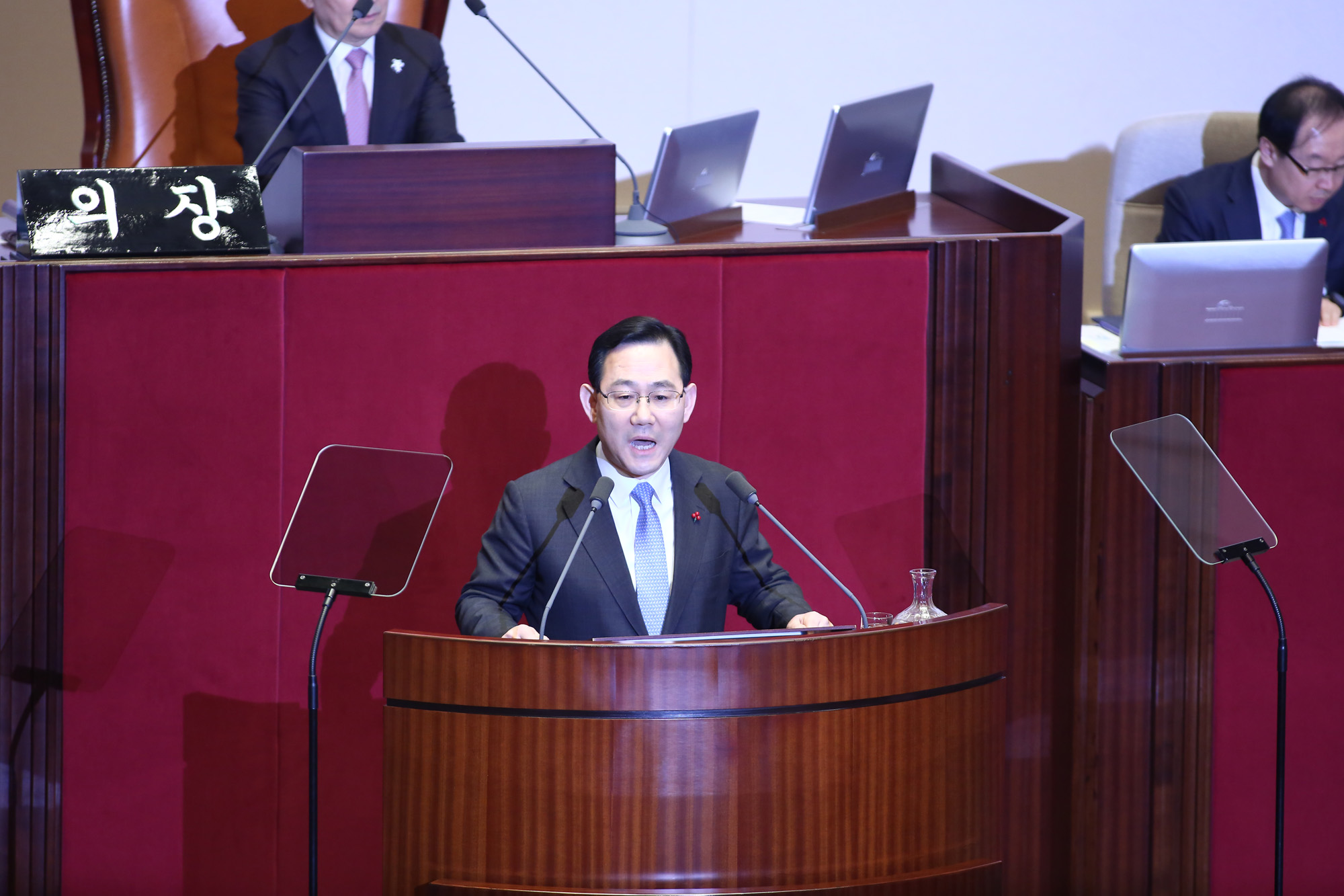 정치;국회;본회의;주호영;교섭단체대표연설