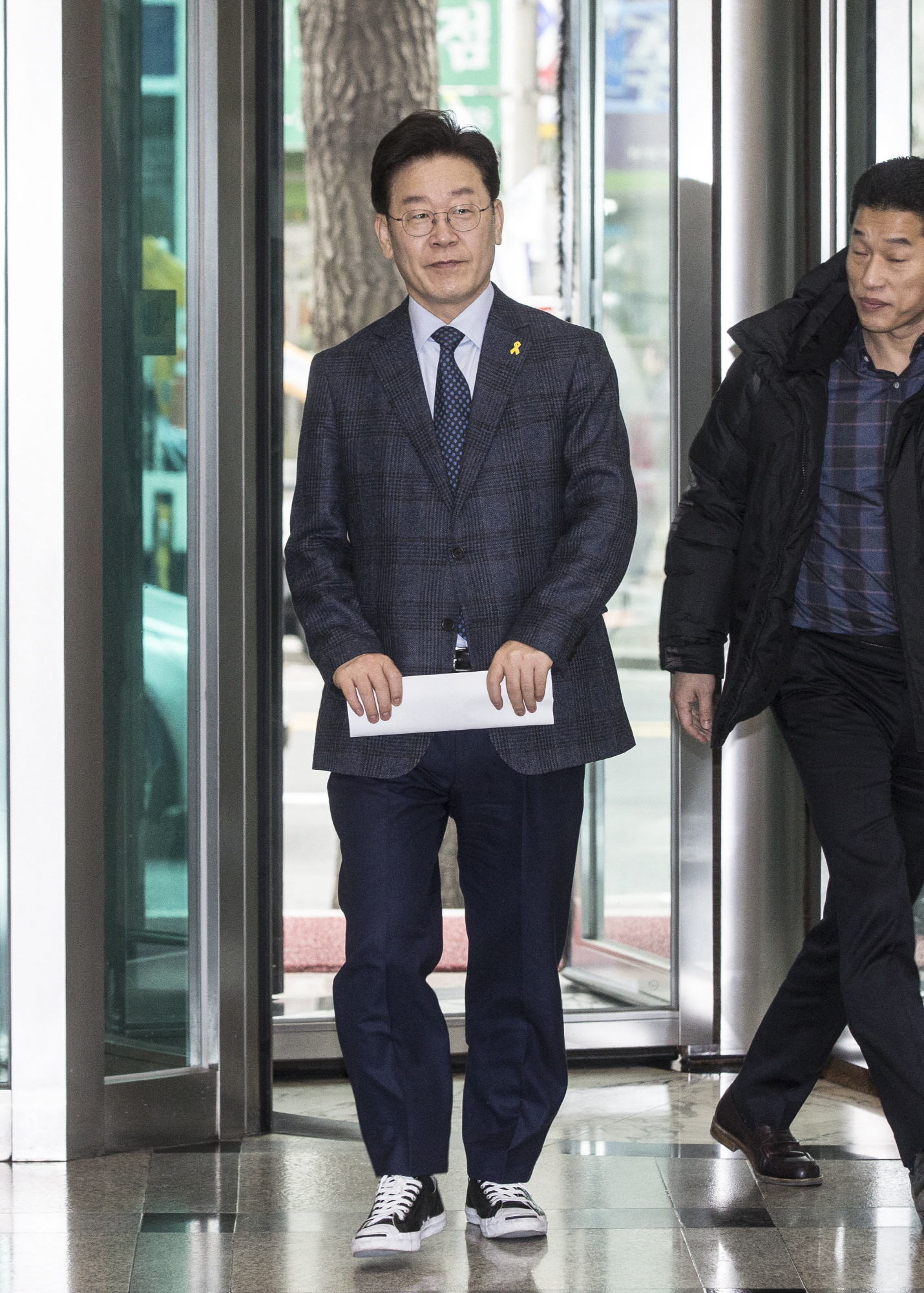 이재명;이재명 출간 기자간담회
