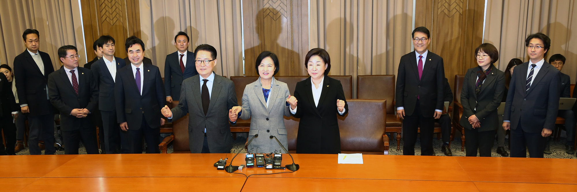 정치;국회;야3당대표회동;박지원;추미애;심상정