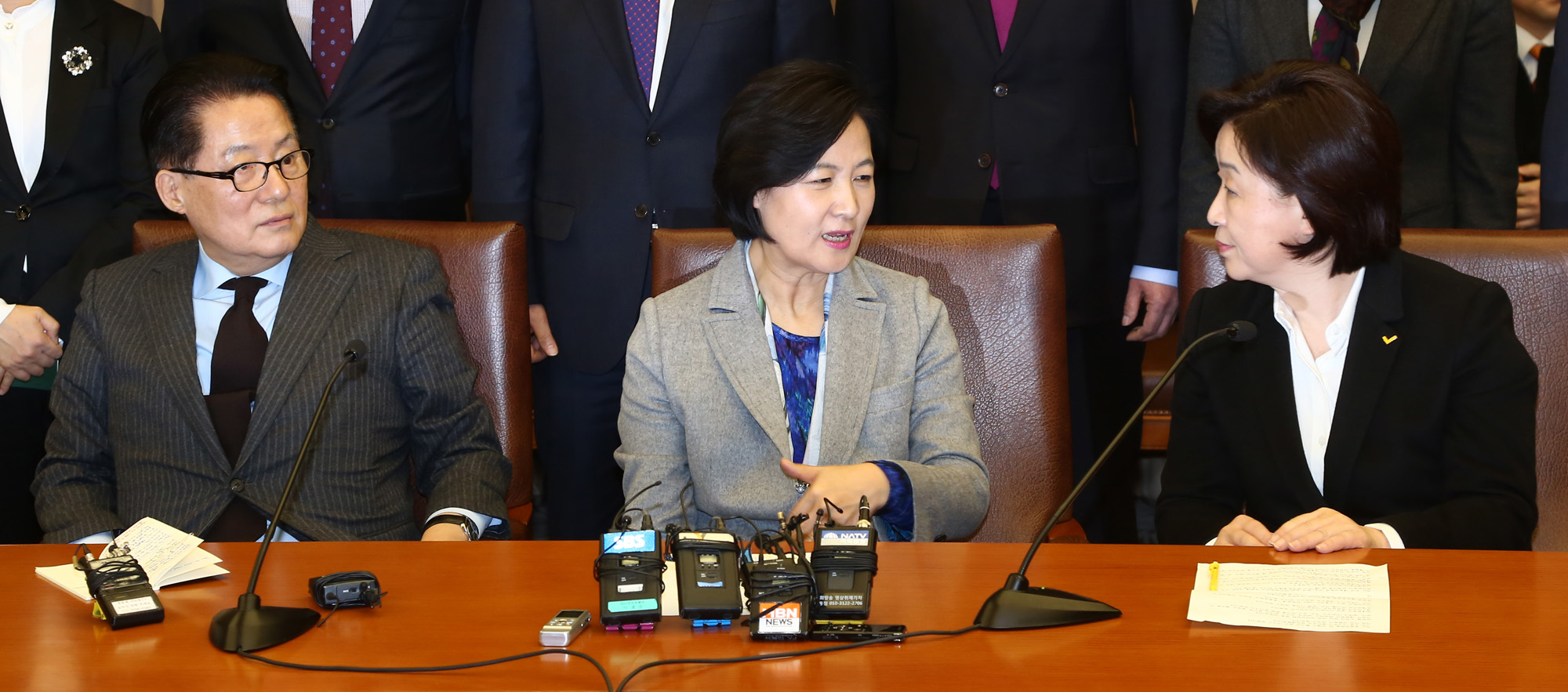 정치;국회;야3당대표회동;박지원;추미애;심상정