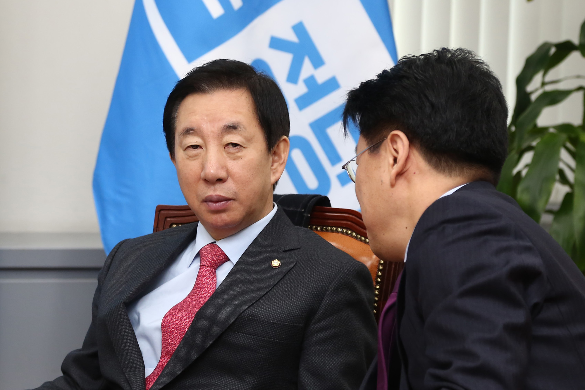 정치;국회;바른정당;최고위원회의;김성태