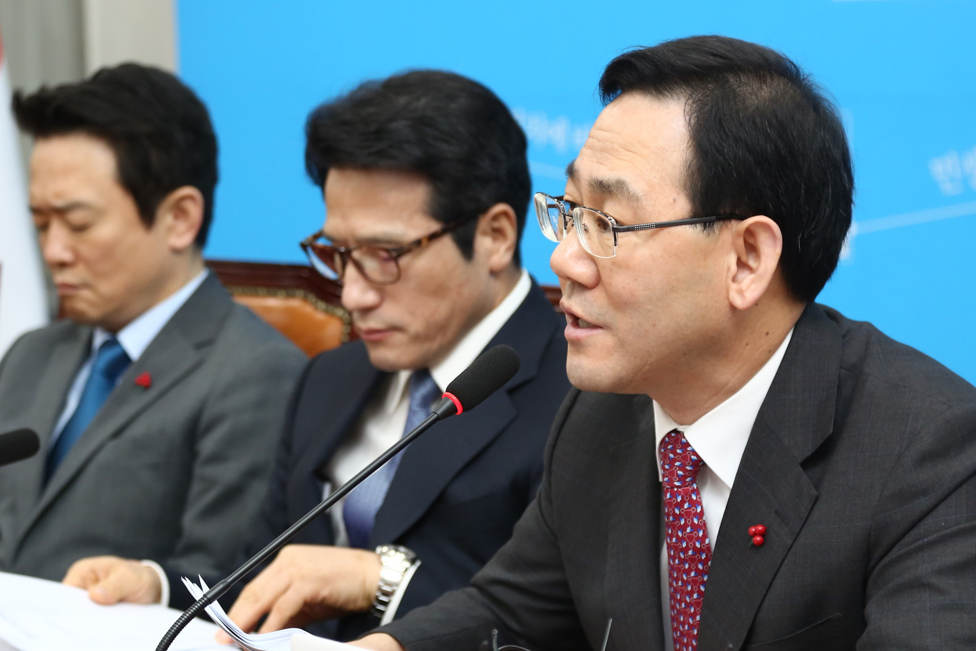 정치;국회;바른정당;최고위원회의;주호영