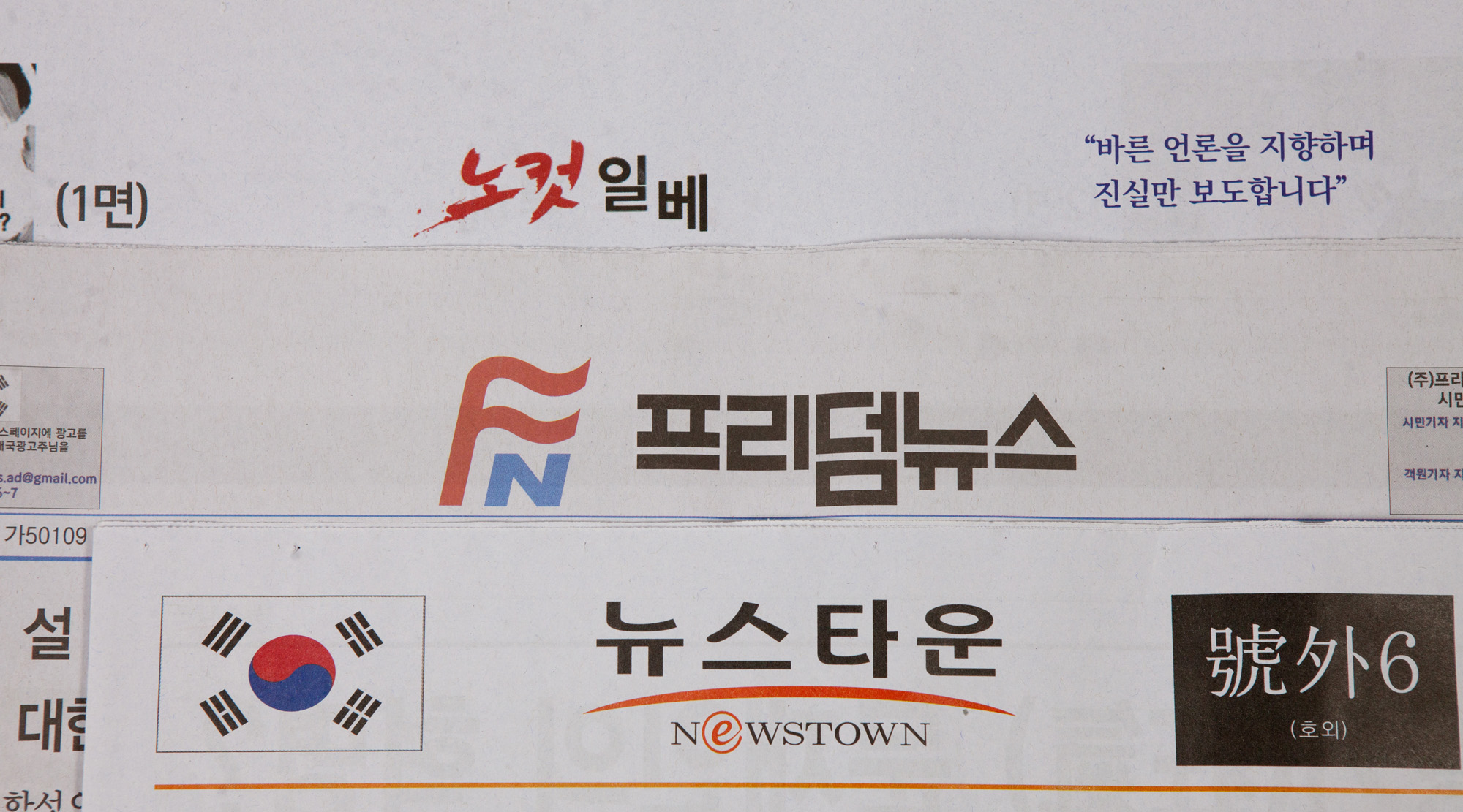노컷일베;프리덤뉴스;뉴스타운;가짜뉴스;가짜신문;탄핵반대신문