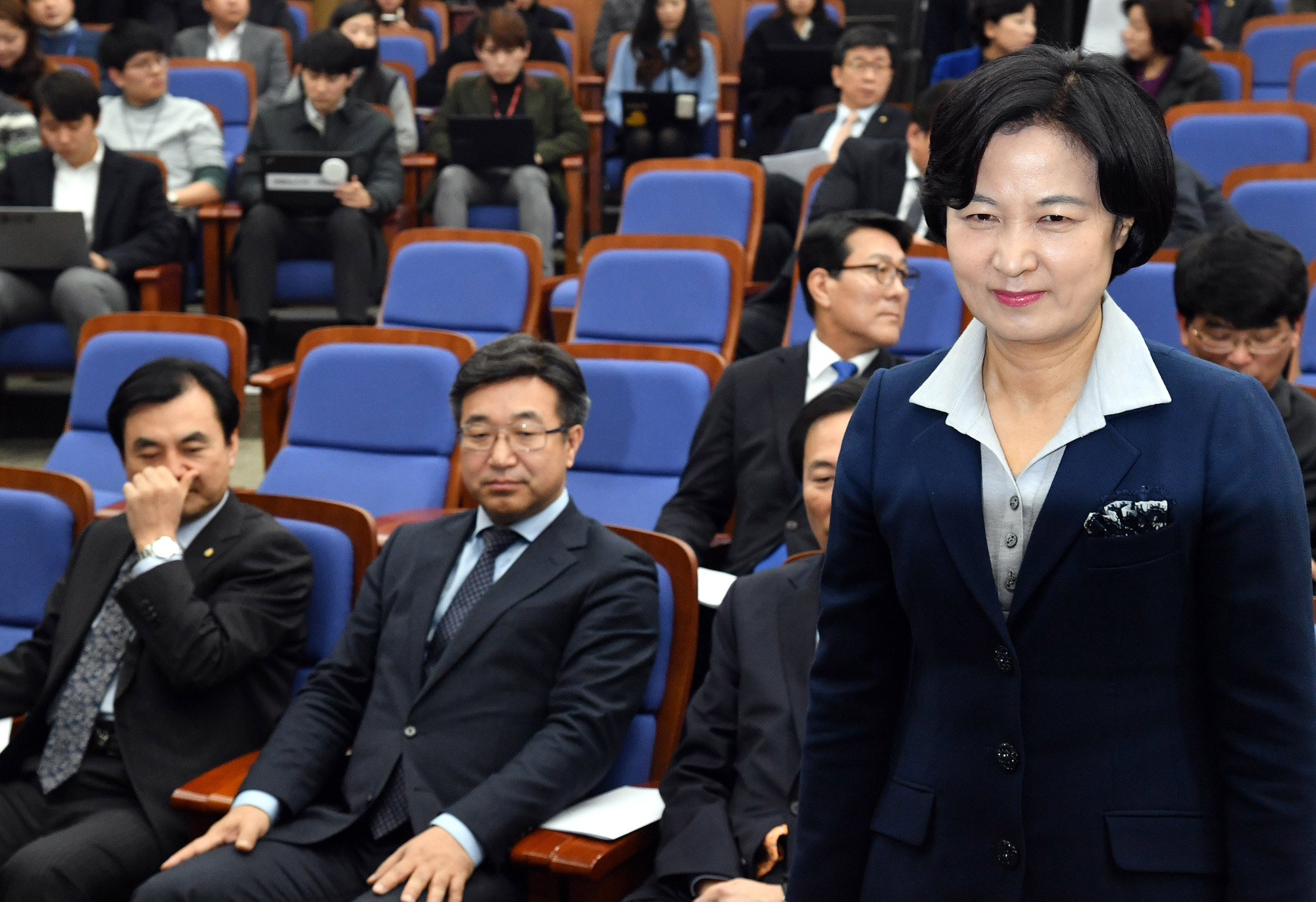 정치;국회;더불어민주당의원총회;추미애