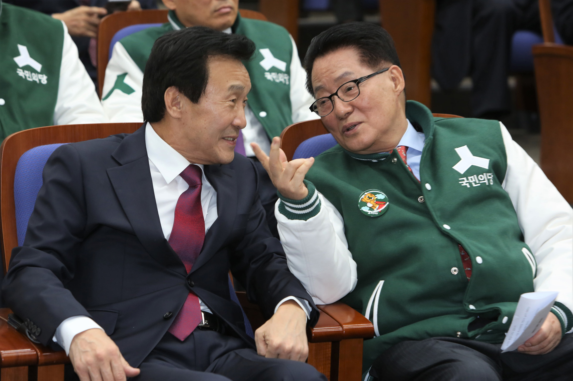 정치;국회;국민의당;손학규입당식;손학규안철수;박지원