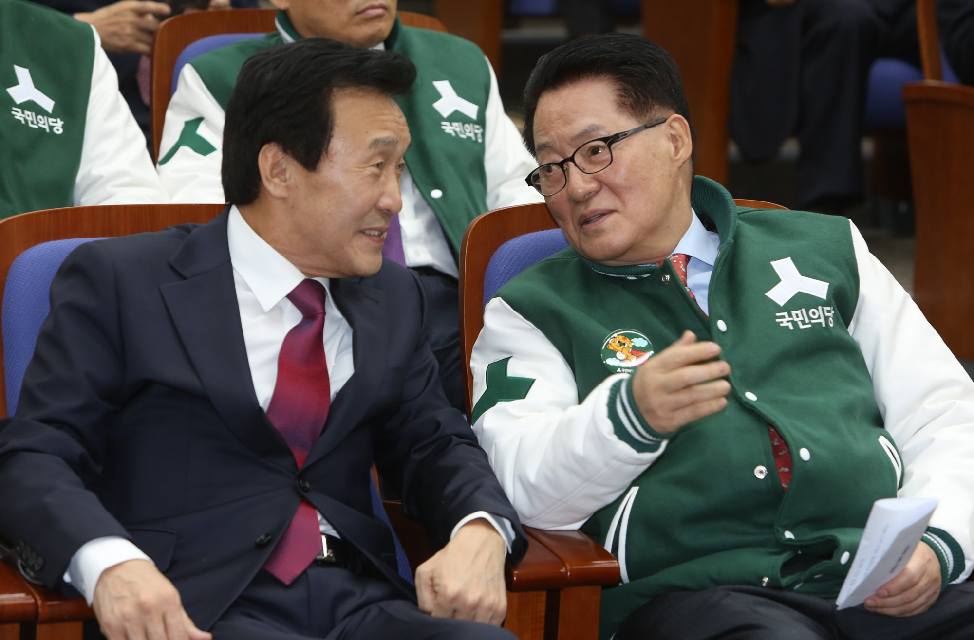 정치;국회;국민의당;손학규입당식;손학규안철수;박지원