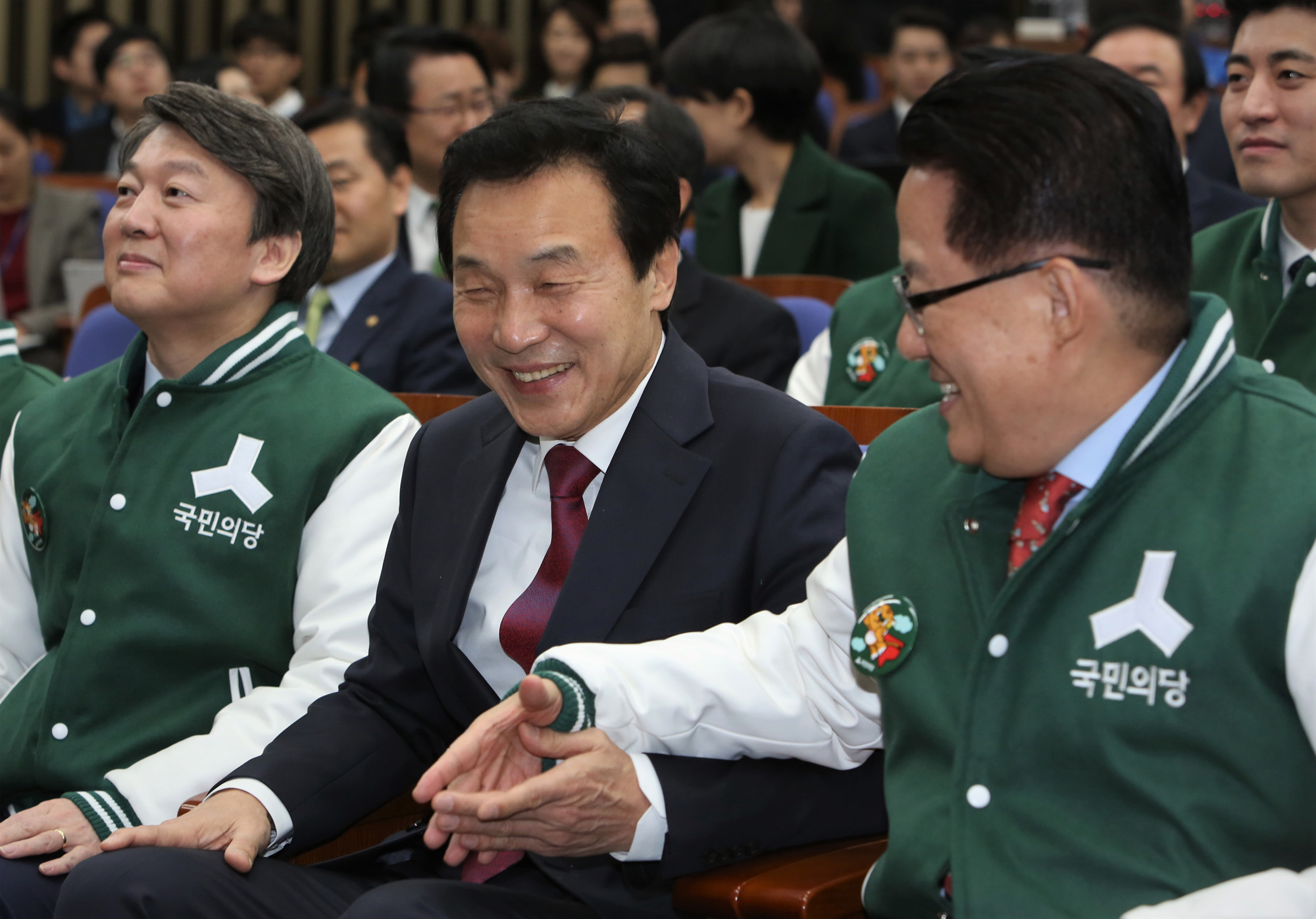 정치;국회;국민의당;손학규입당식;손학규안철수