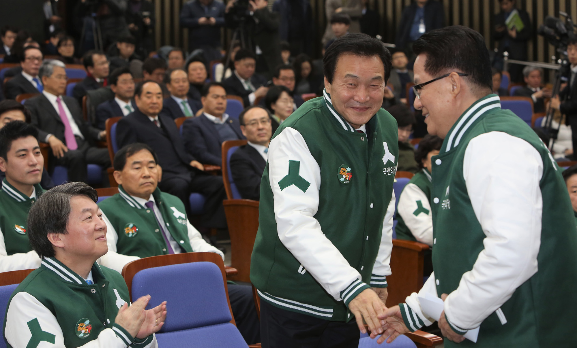 정치;국회;국민의당;손학규입당식;손학규안철수