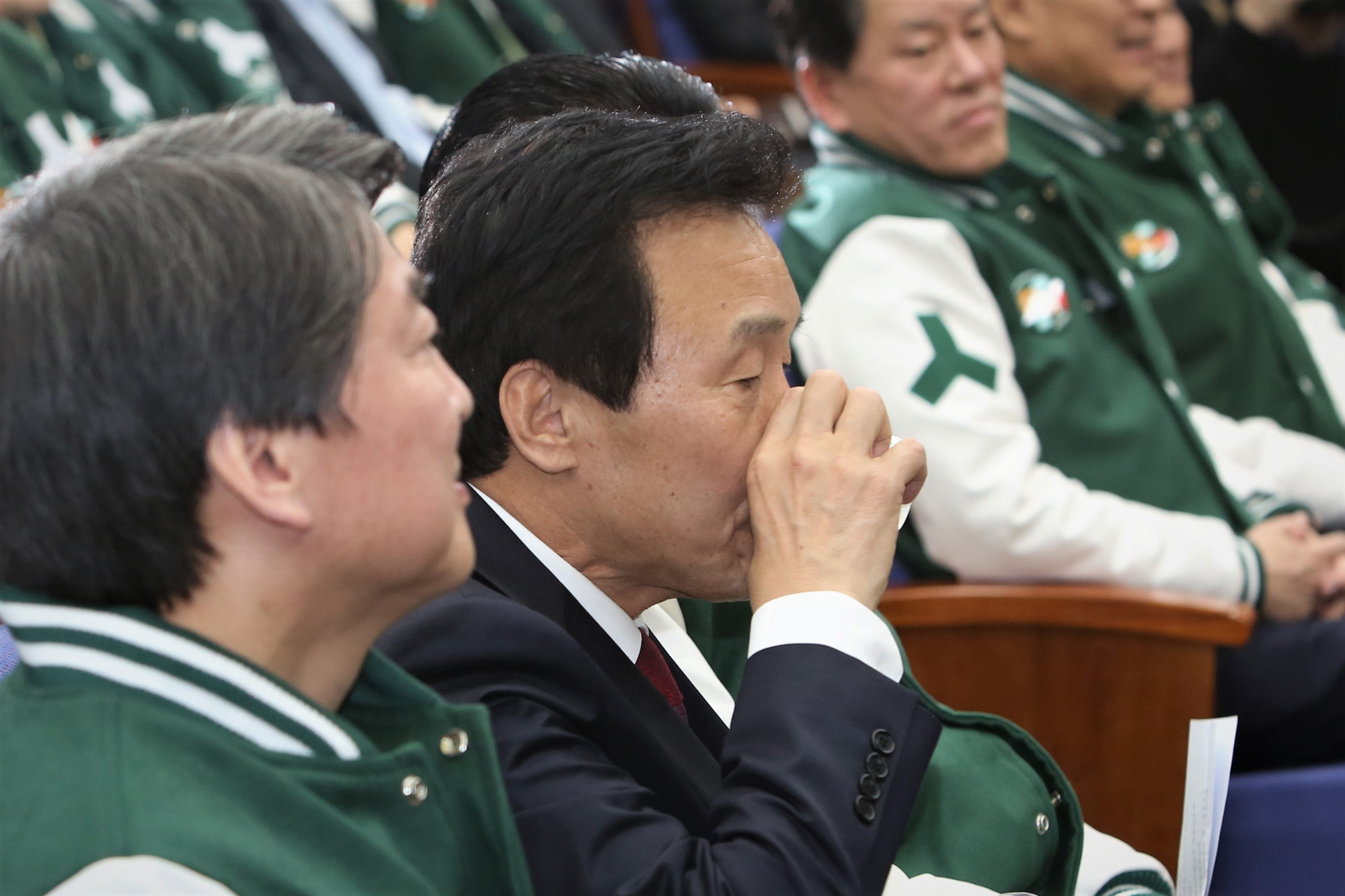 정치;국회;국민의당;손학규입당식;손학규안철수