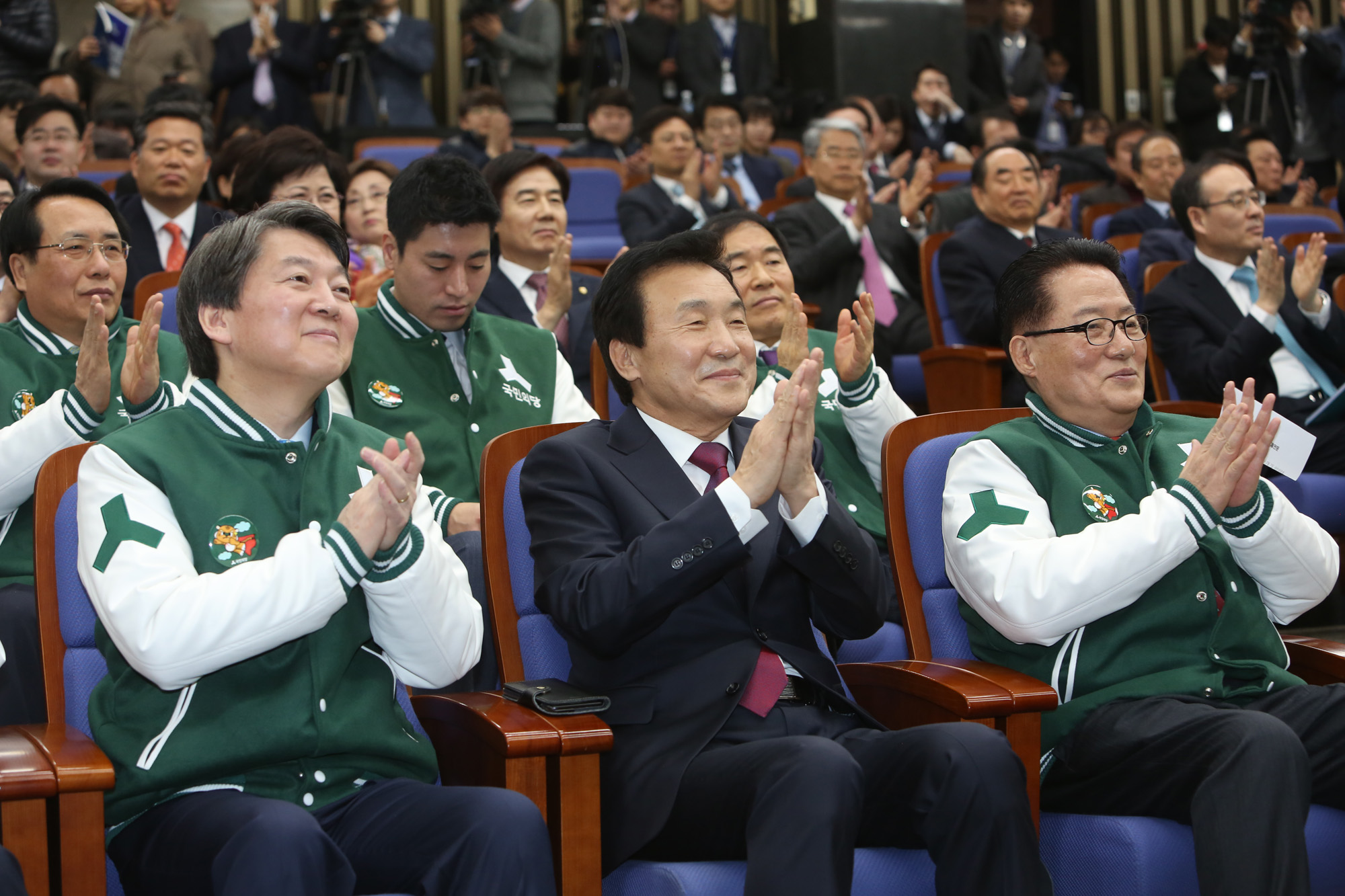 정치;국회;국민의당;손학규입당식;손학규안철수