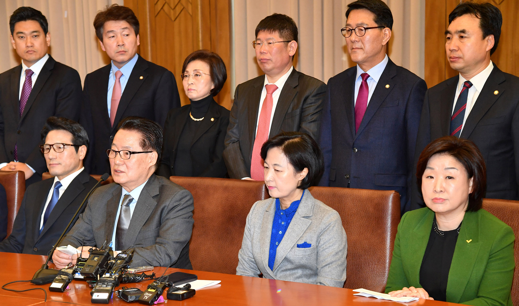 정치;국회;야4당대표