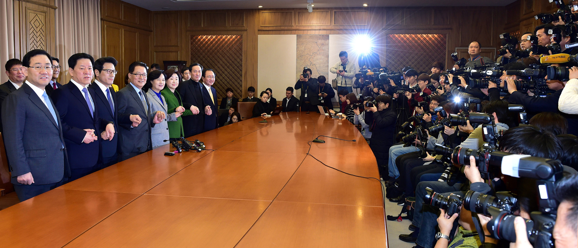 정치;국회;야4당대표