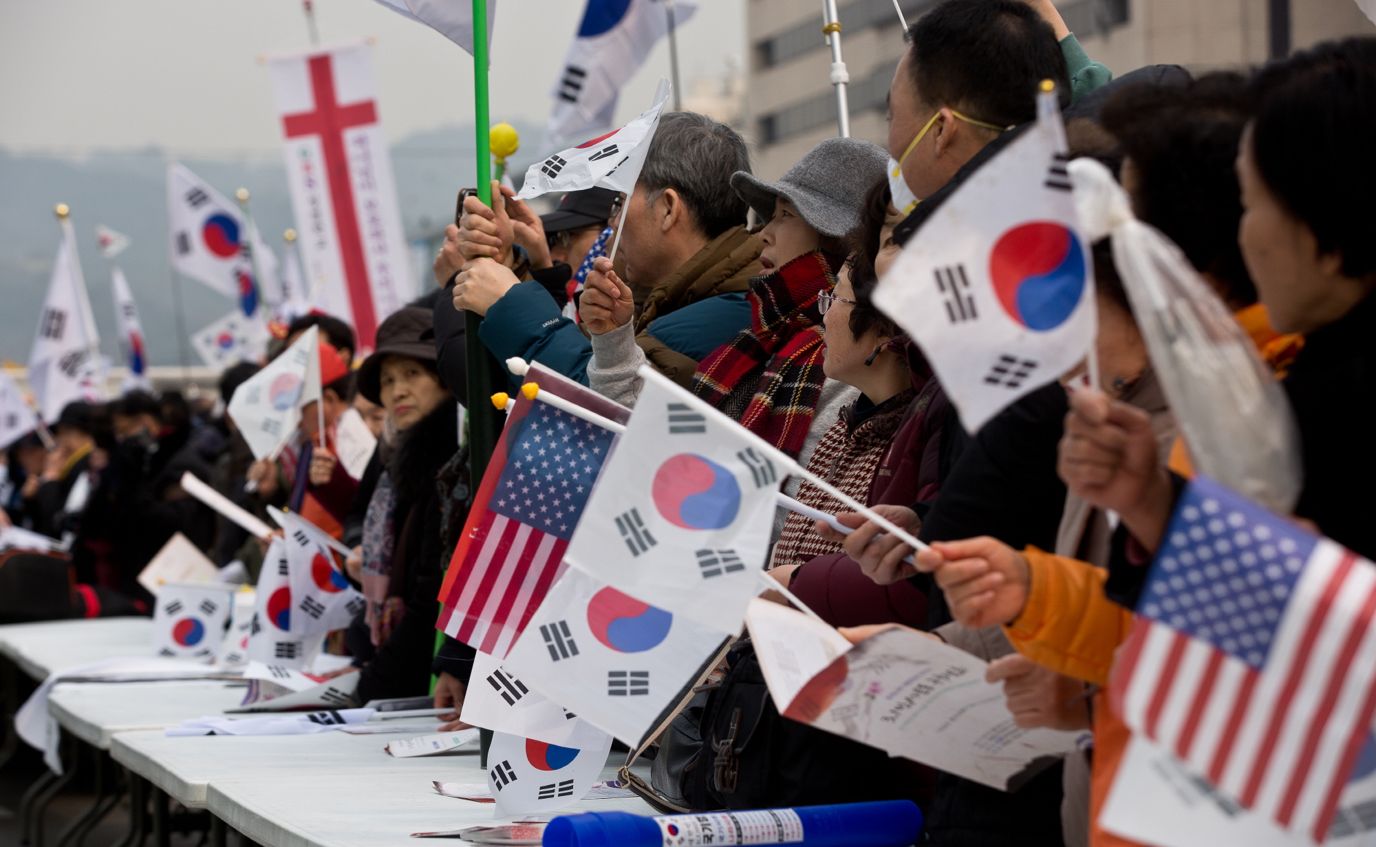 태극기집회;한기총