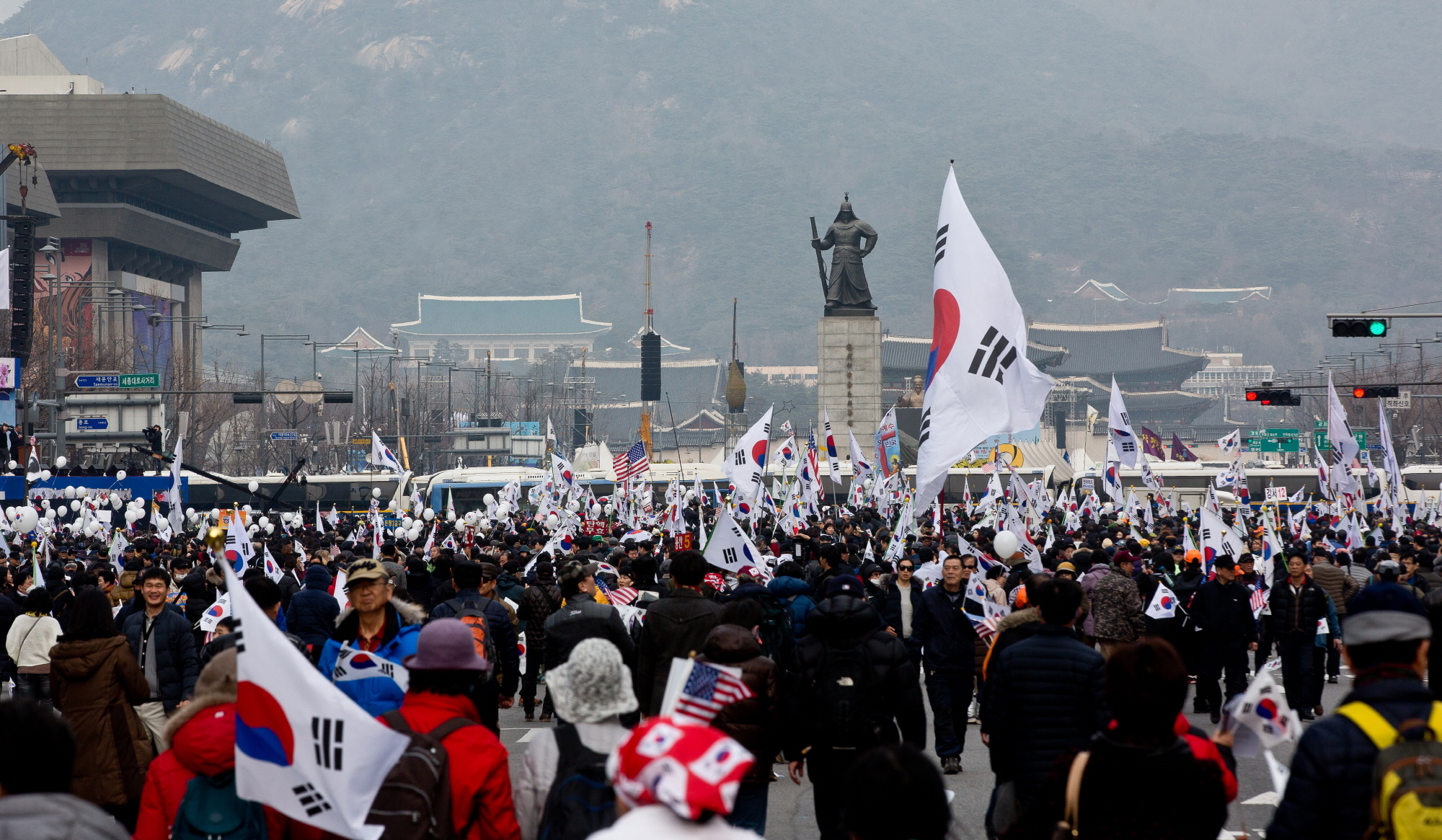 태극기집회;한기총