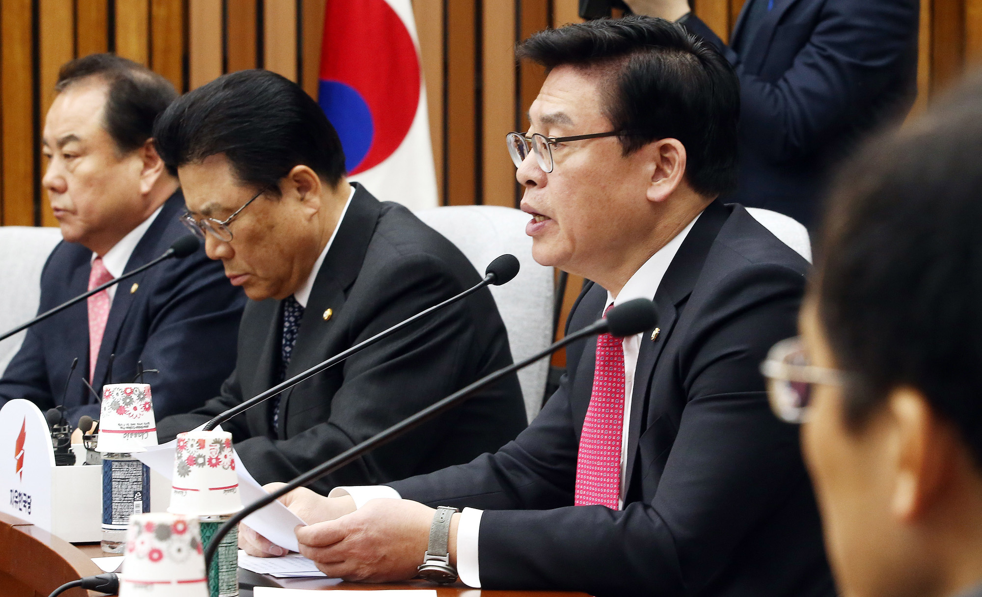 정치;국회;자유한국당;정우택