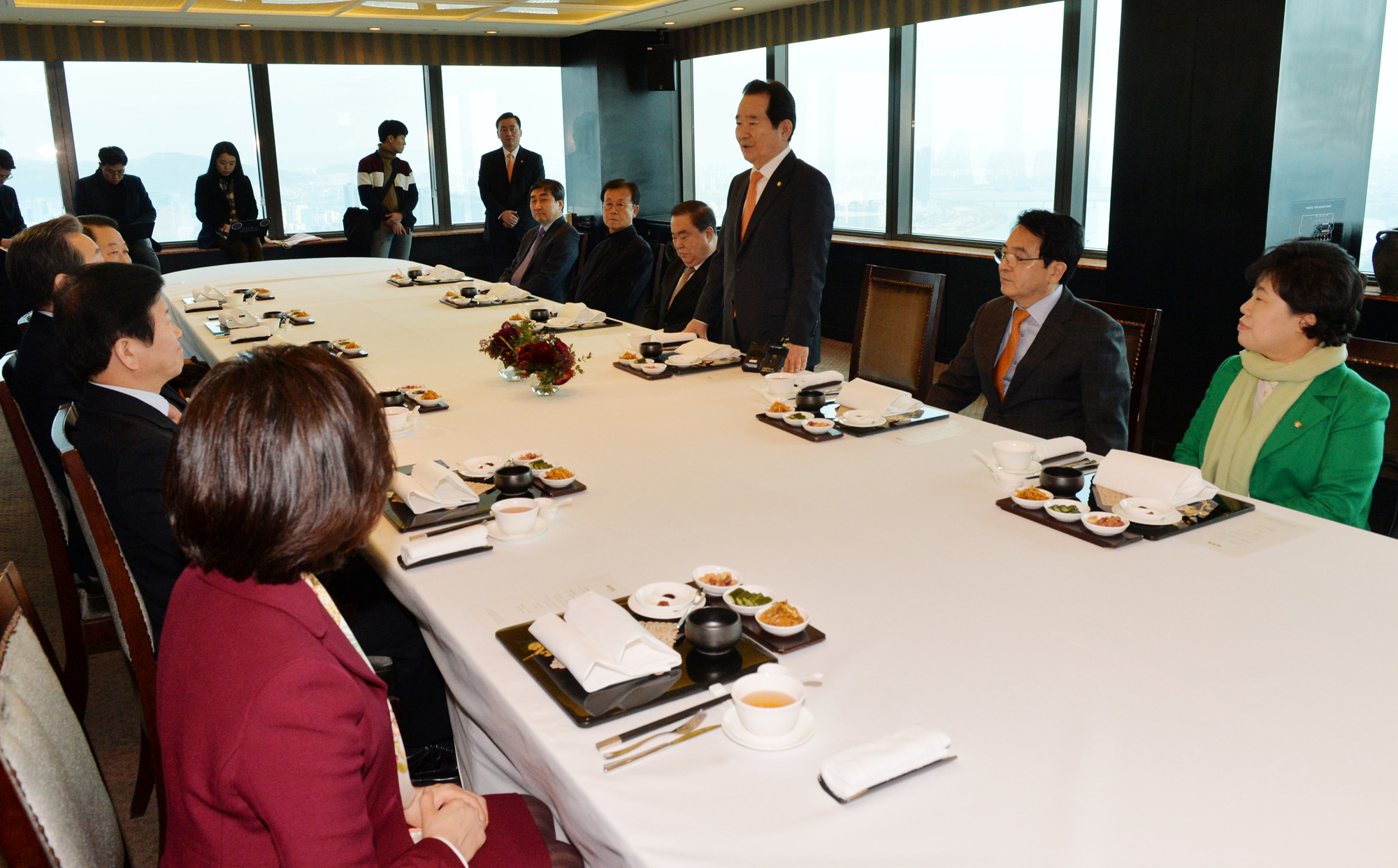 정치;여야중진의원;김무성;정세균