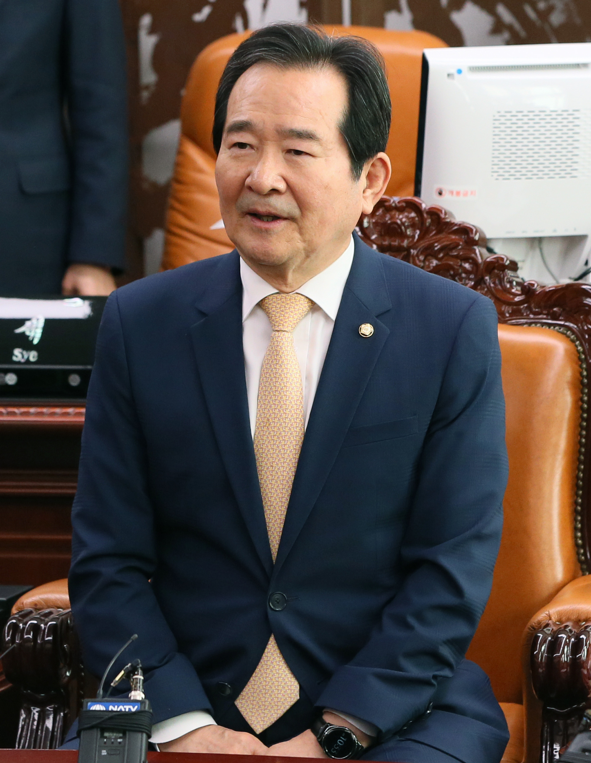 정치;국회의장;4당원내대표회동;정우택;우상호;주호영;주승용