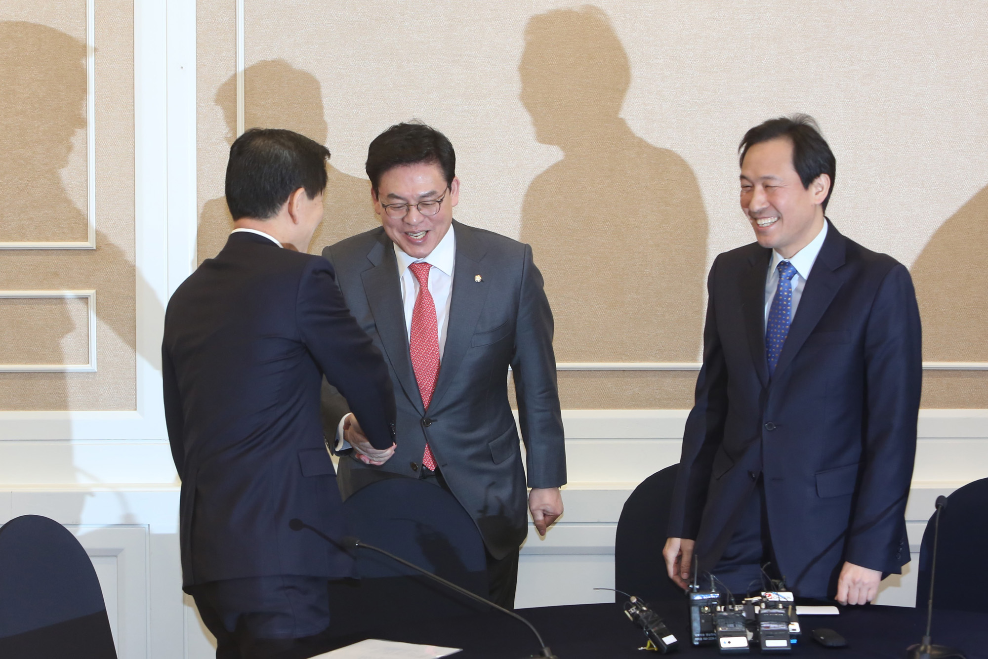 정치;국회;4당원내대표회동;우상호;정우택;주승용;주호영