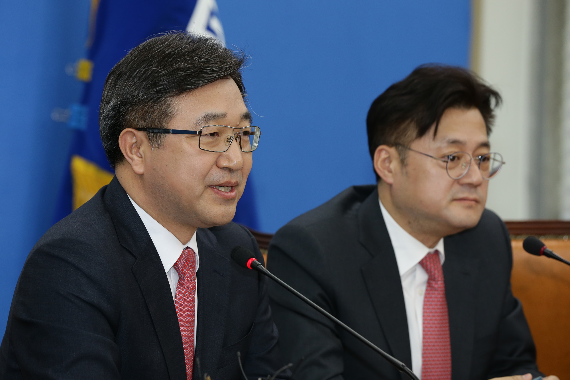 정치;국회;더불어민주당;우상호;정책조정회의;윤호중