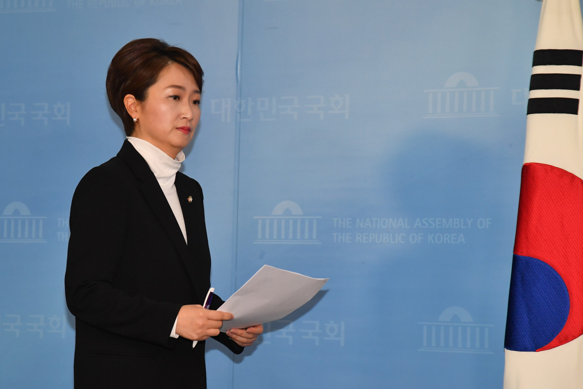 정치;국회;더불어민주당탈당;이언주;이언주눈물