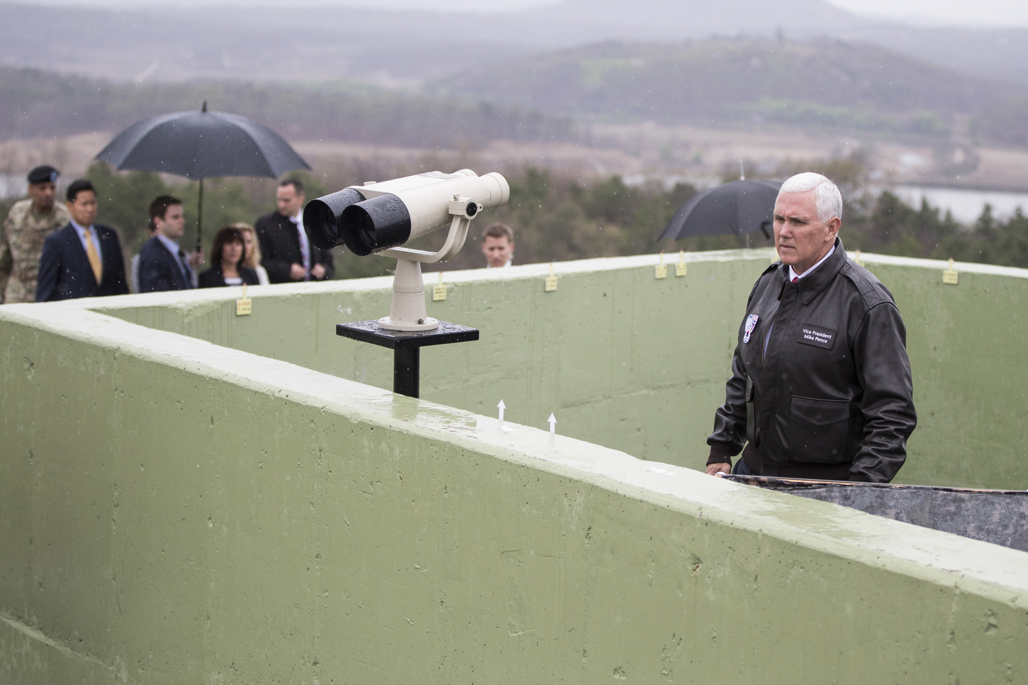 정치;마이크펜스;미부대통령;판문점
