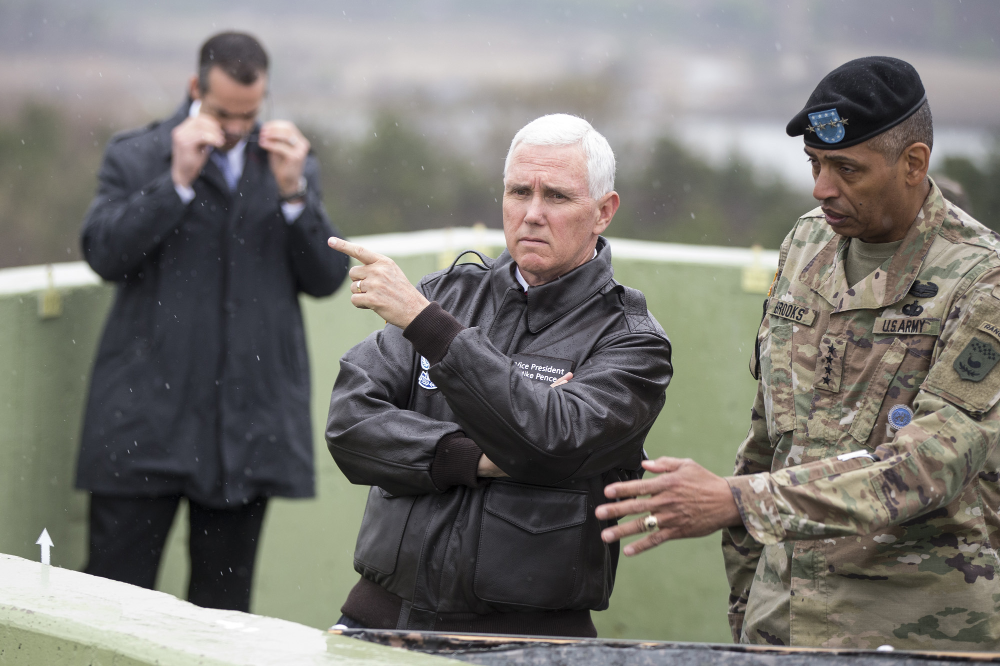 정치;마이크펜스;미부대통령;판문점