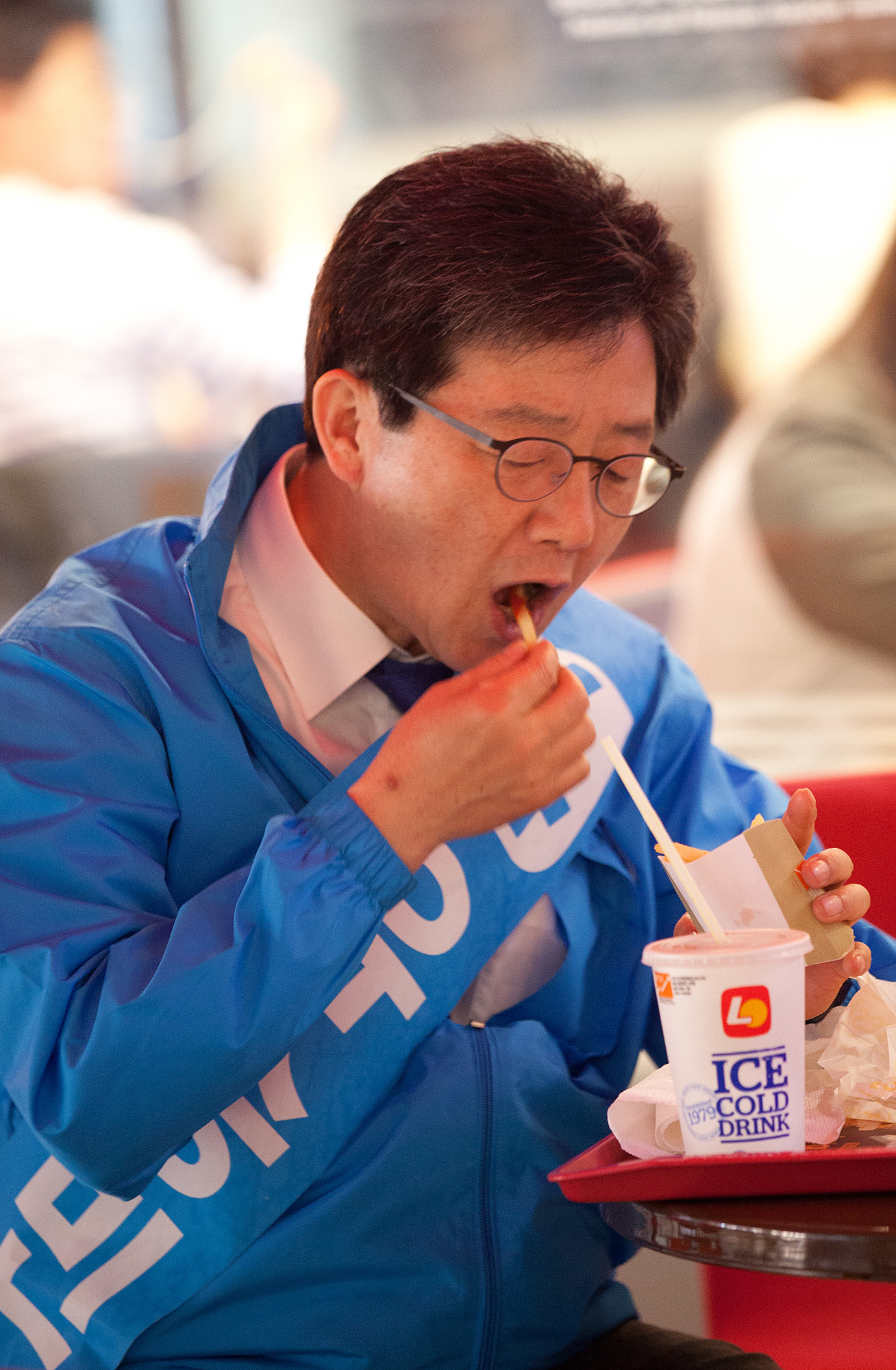 유승민;바른정당;대선후보;먹방;대선후보먹방;대선후보음식