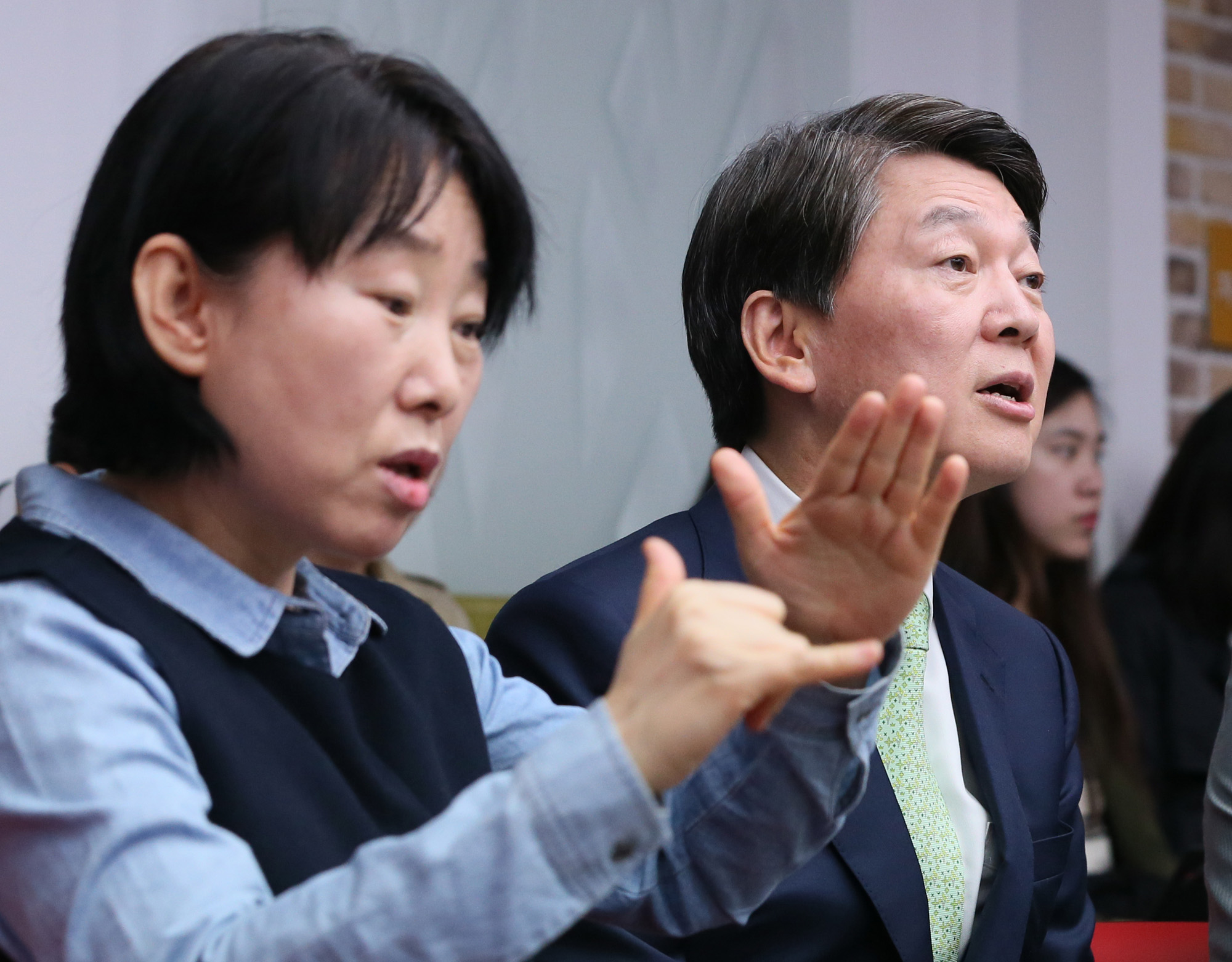 정치;안철수;안철수후보;이롬센터