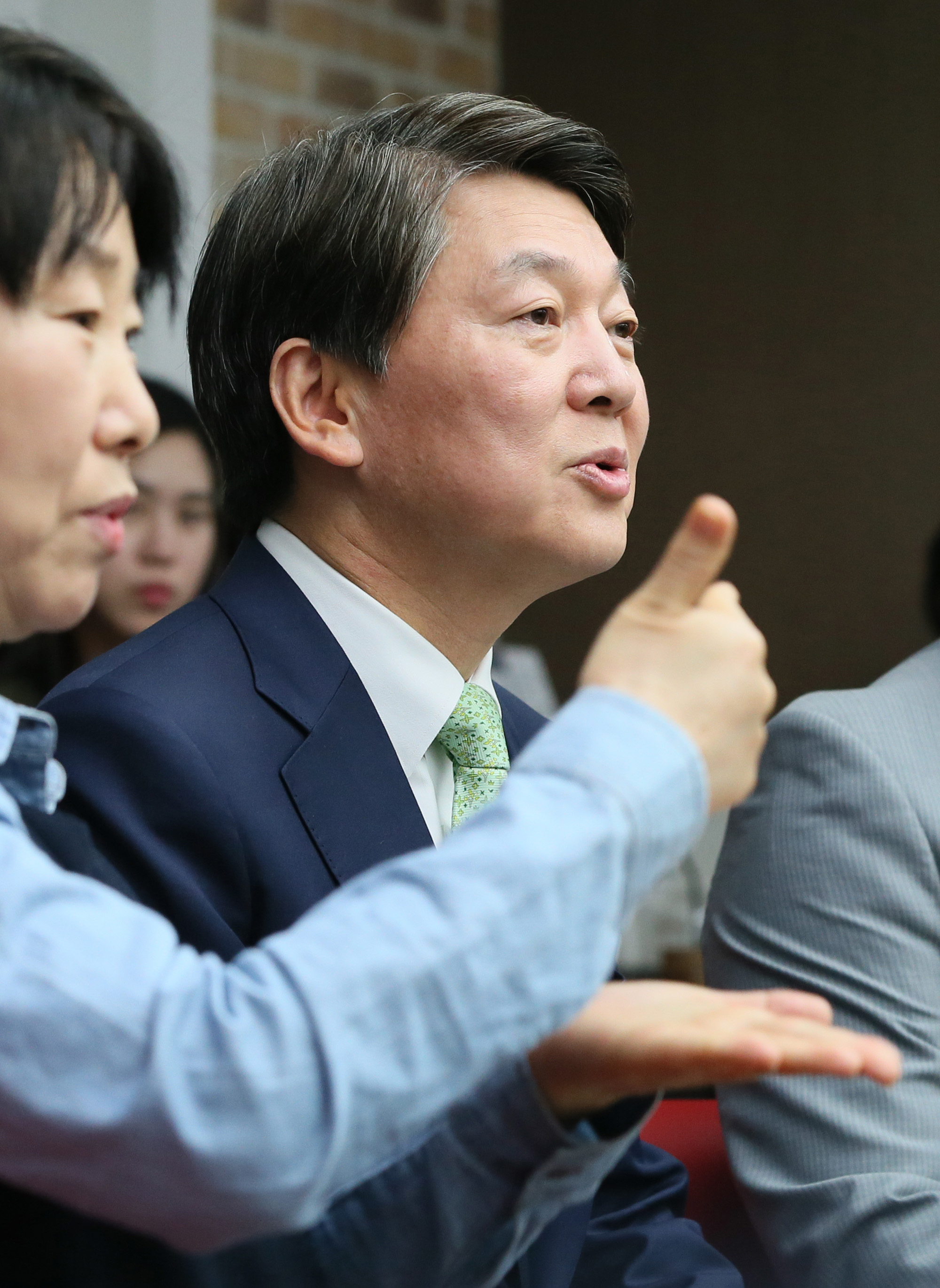 정치;안철수;안철수후보;이롬센터