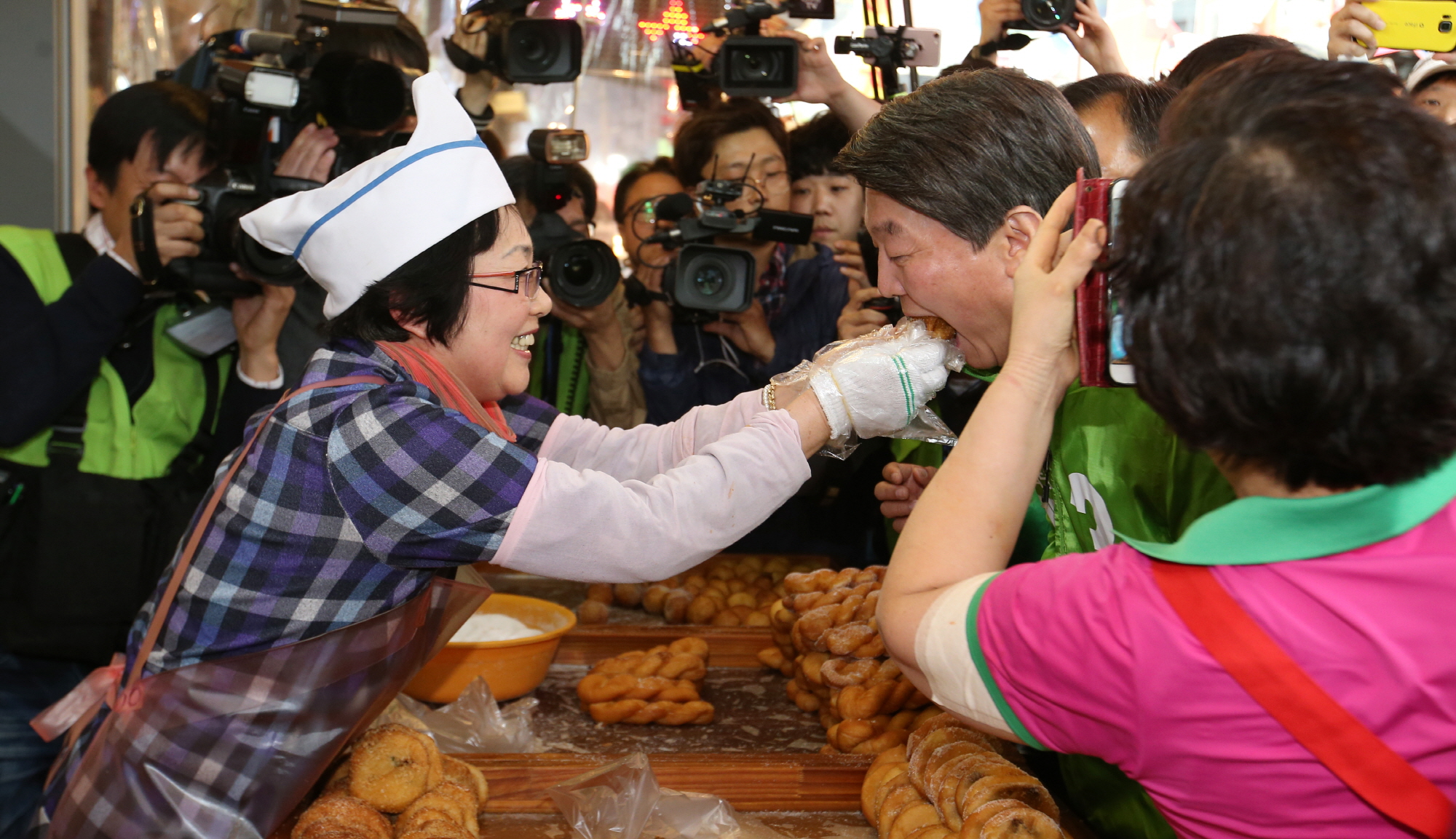 안철수;안철수 남대문시장