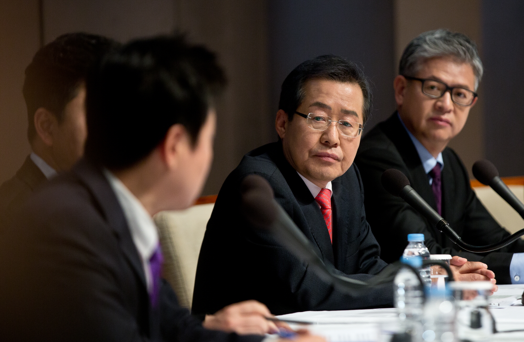 홍준표;홍준표 관훈토론회