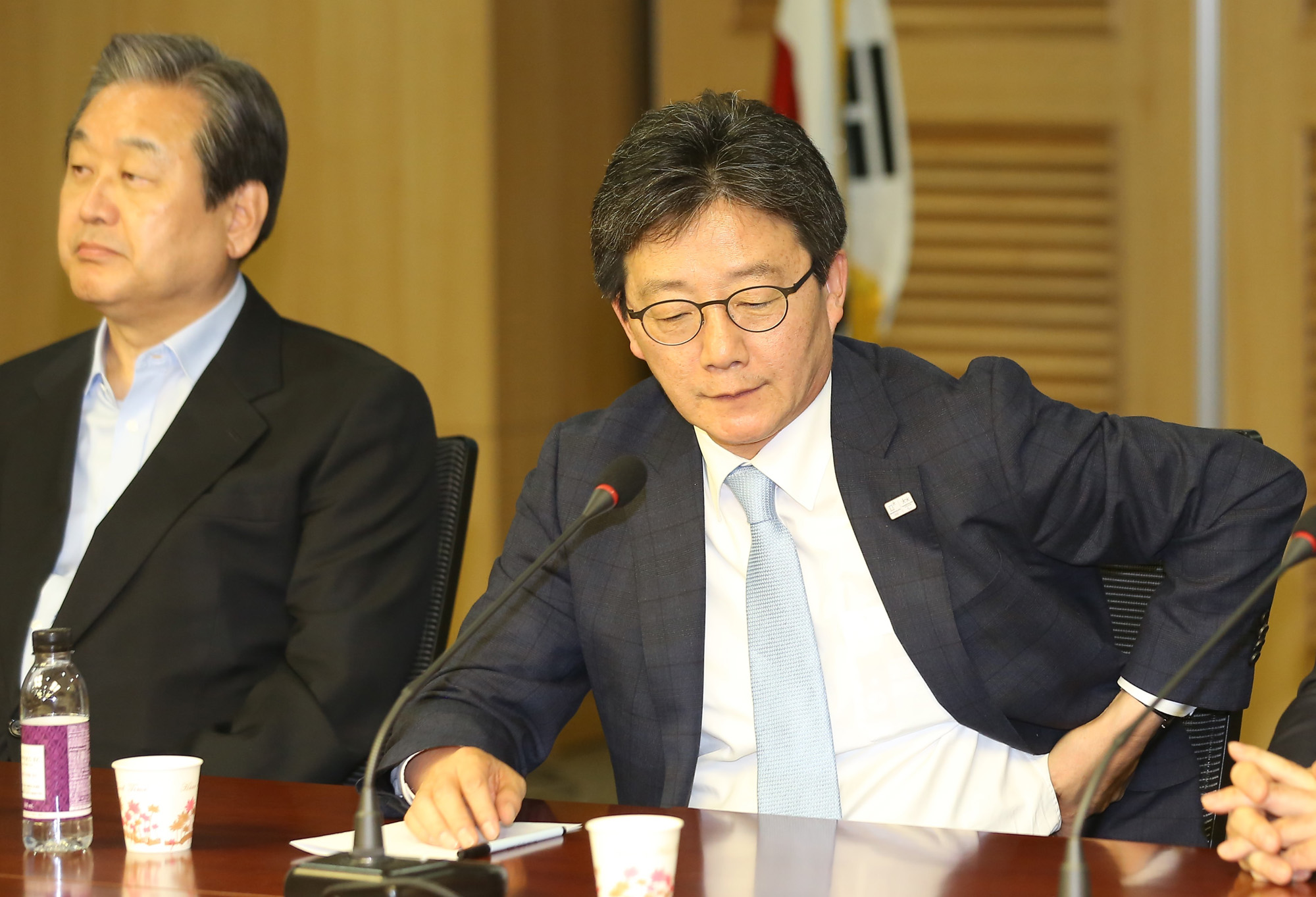 정치;국회;유승민;바른정당;긴급의원총회;대선후보