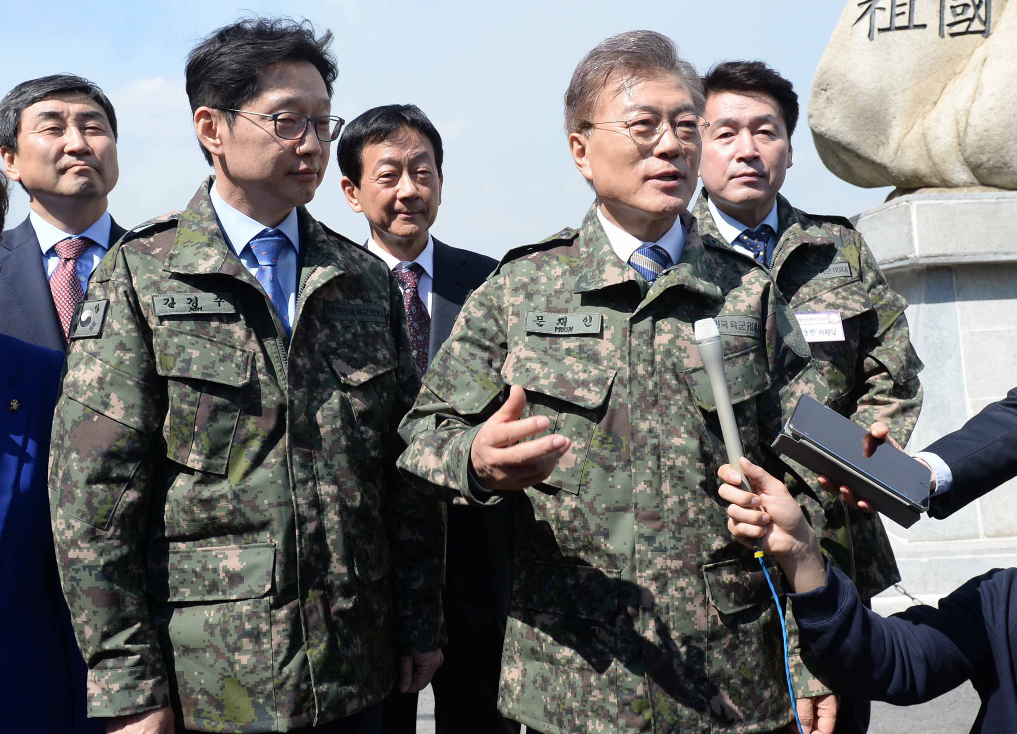 정치;문재인;대선후보;통합화력격멸훈련