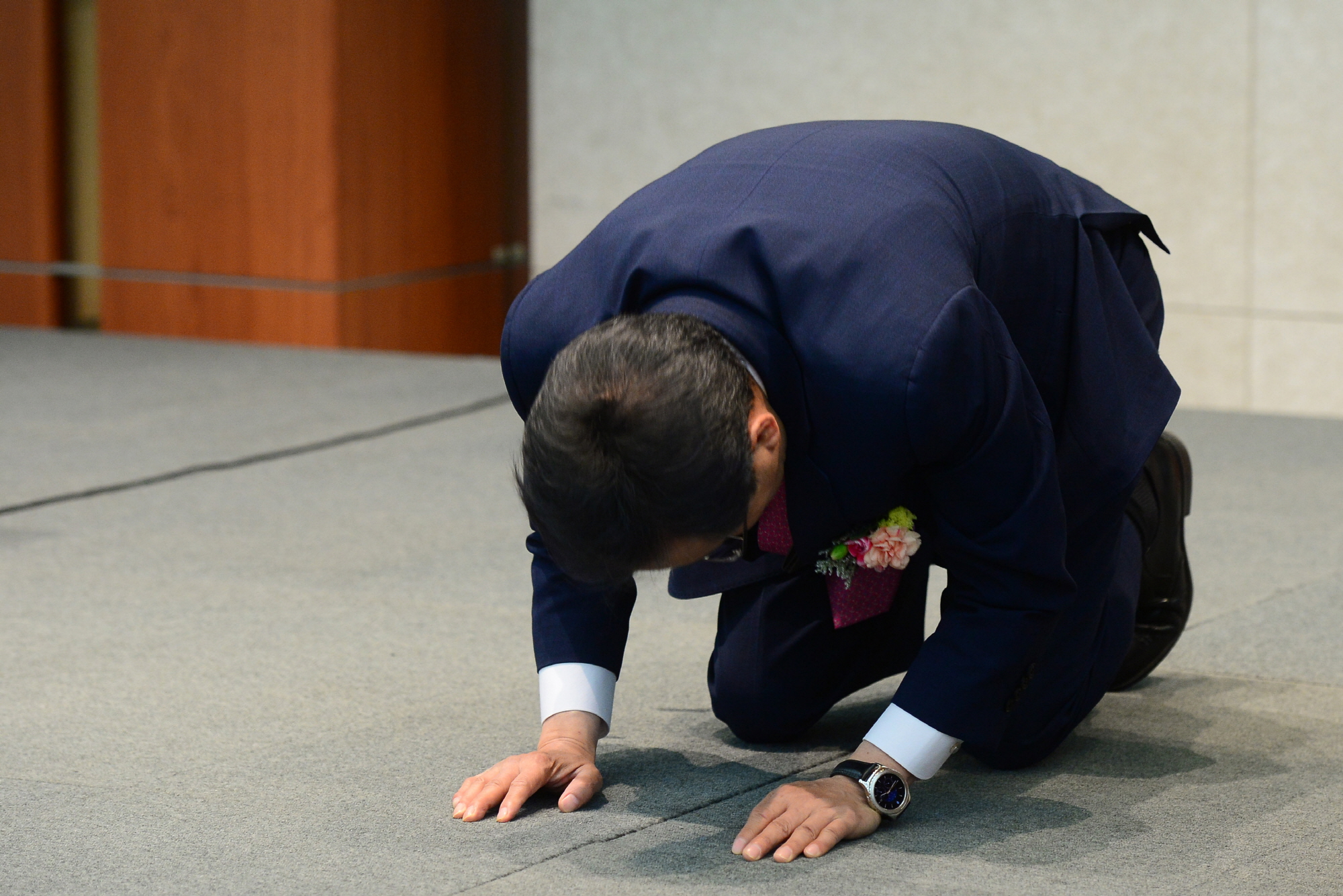 홍준표;대한노인회 토론회