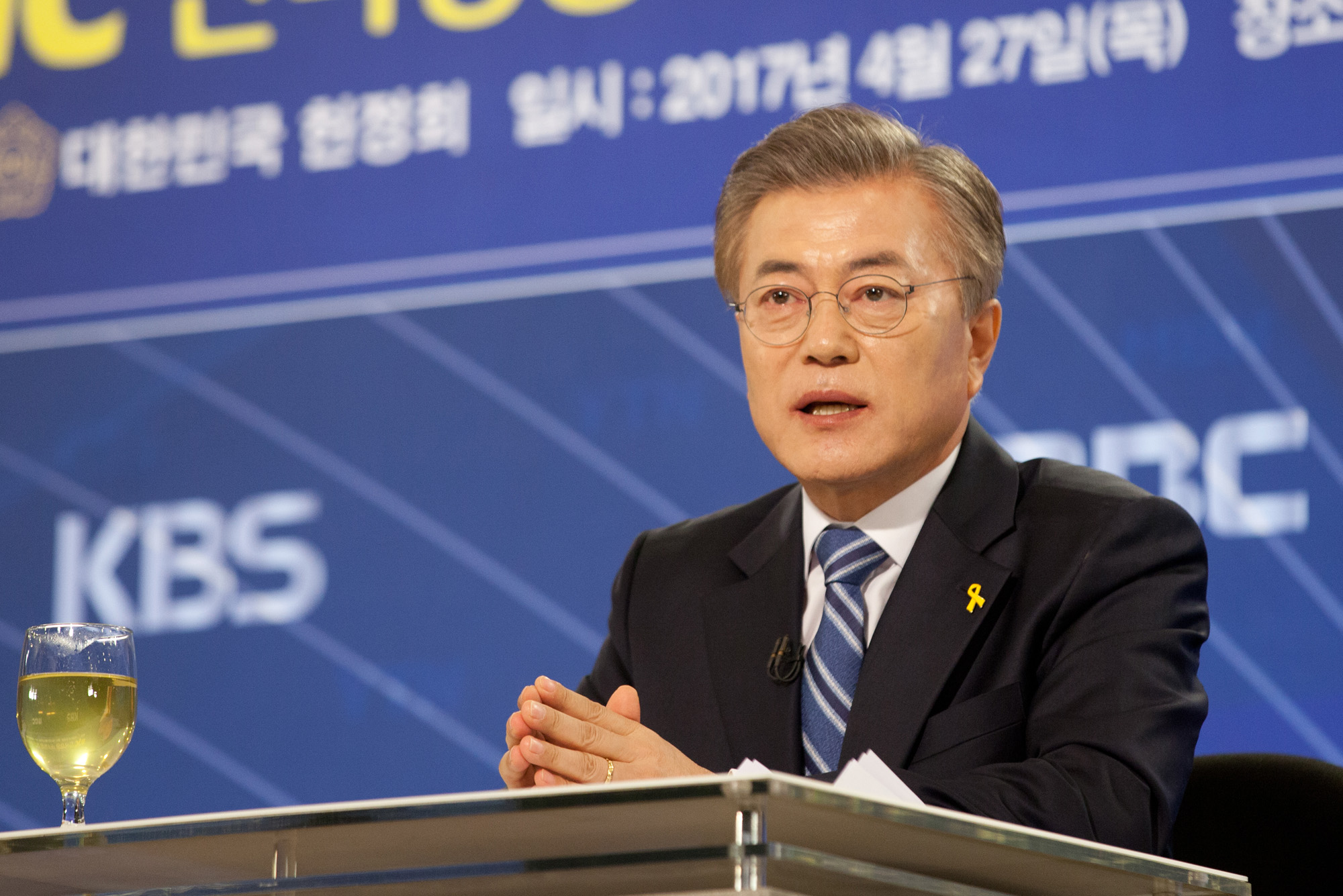 문재인;방송기자클럽;토론회;대선후보;19대대선;더불어민주당대선후보