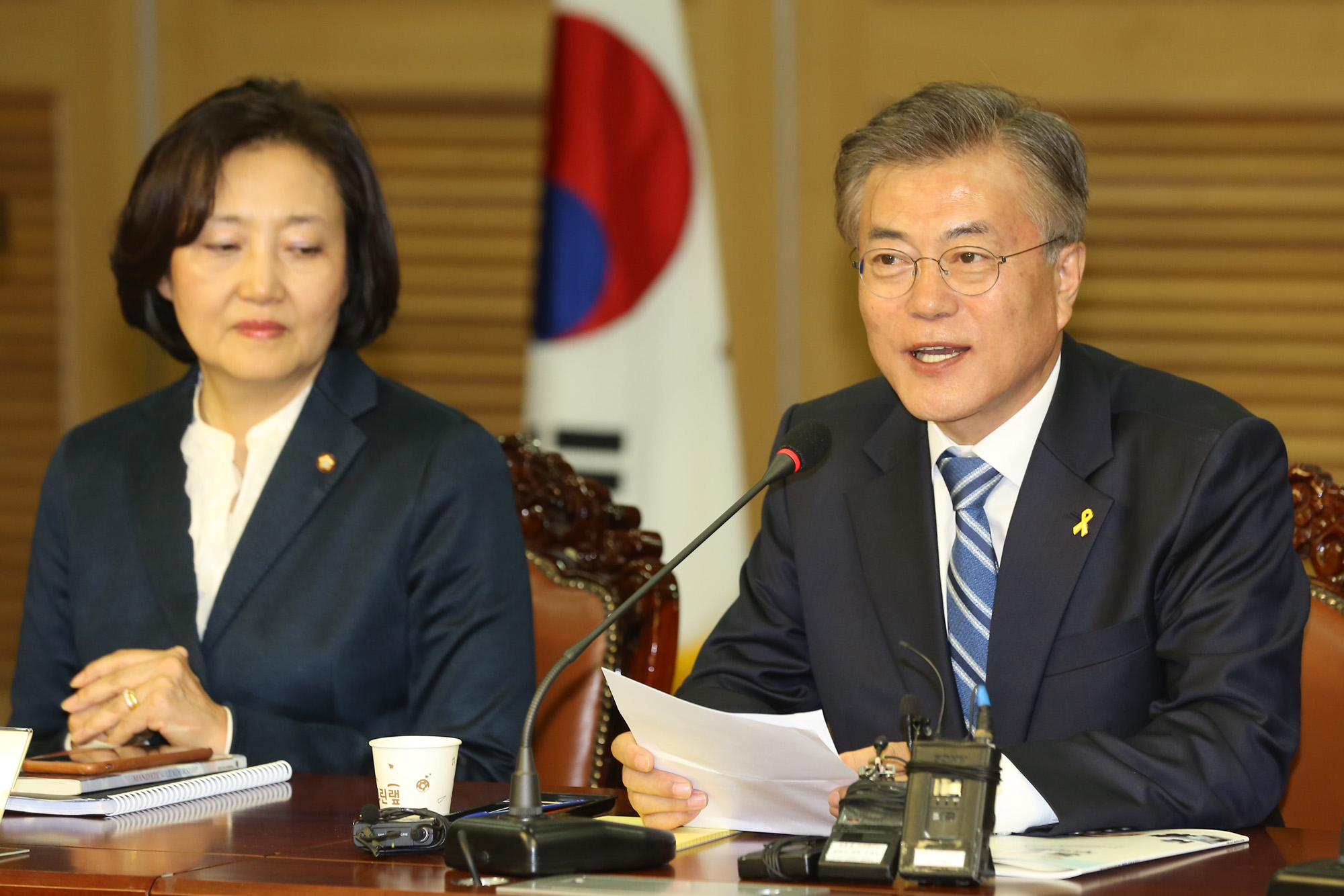 정치;문재인;대선후보;통합정부토론회