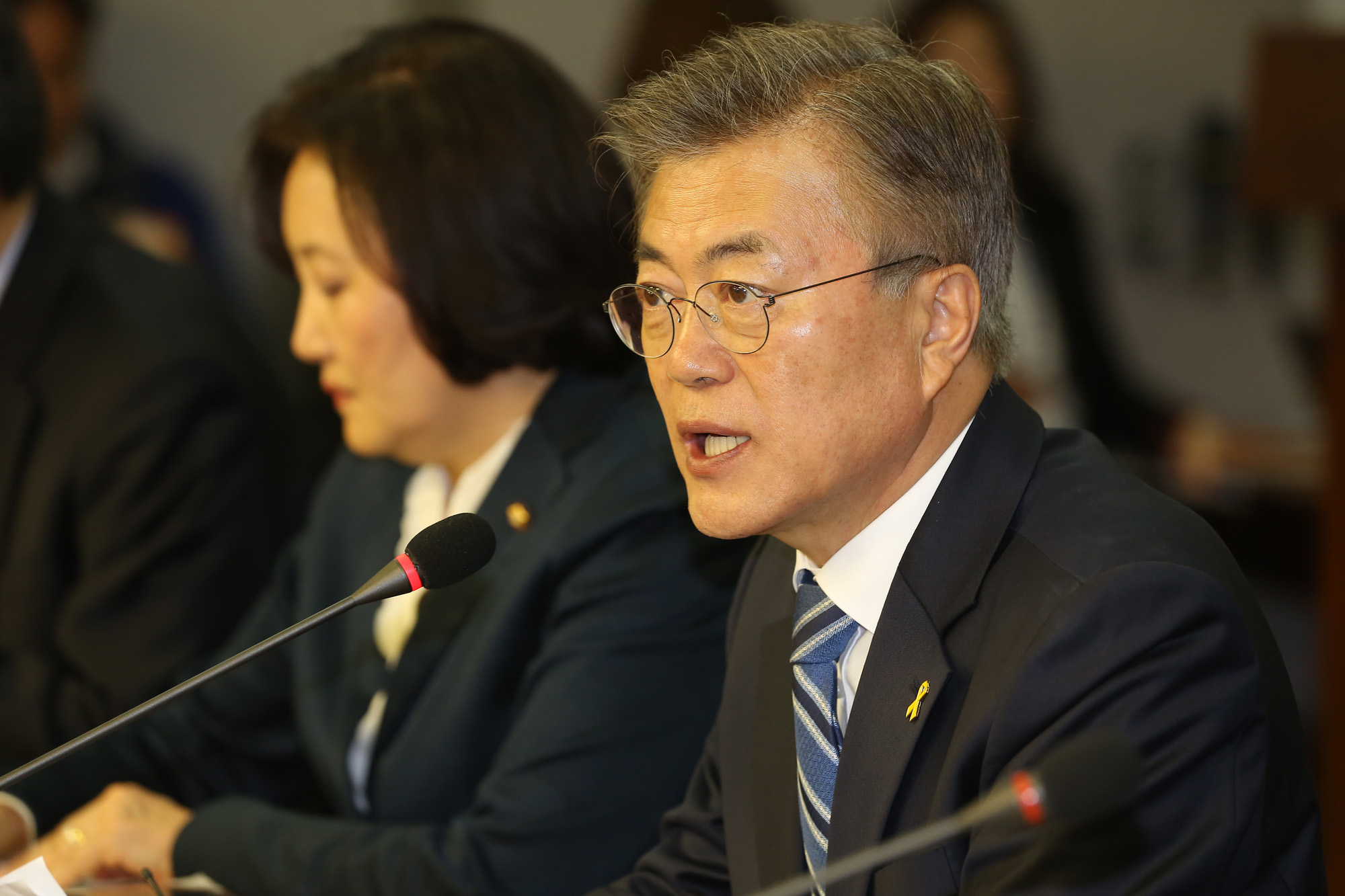 정치;문재인;대선후보;통합정부토론회