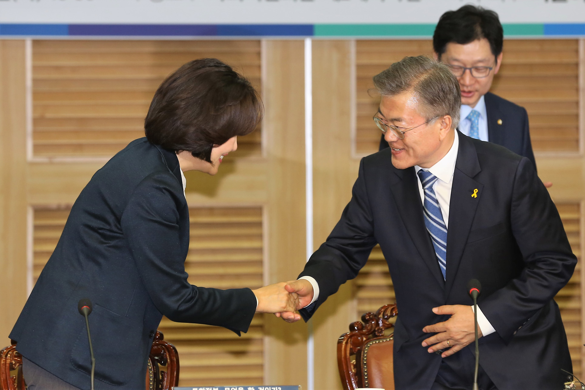 정치;문재인;대선후보;통합정부토론회;박영선