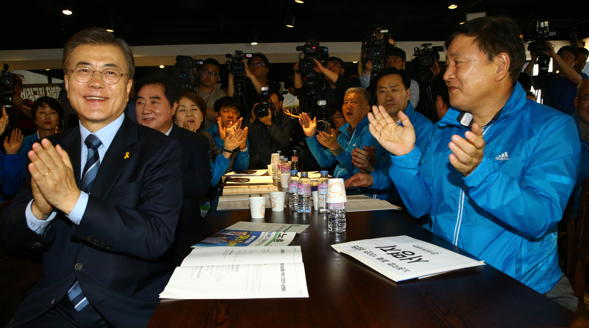 정치;문재인;한국노총;대선후보