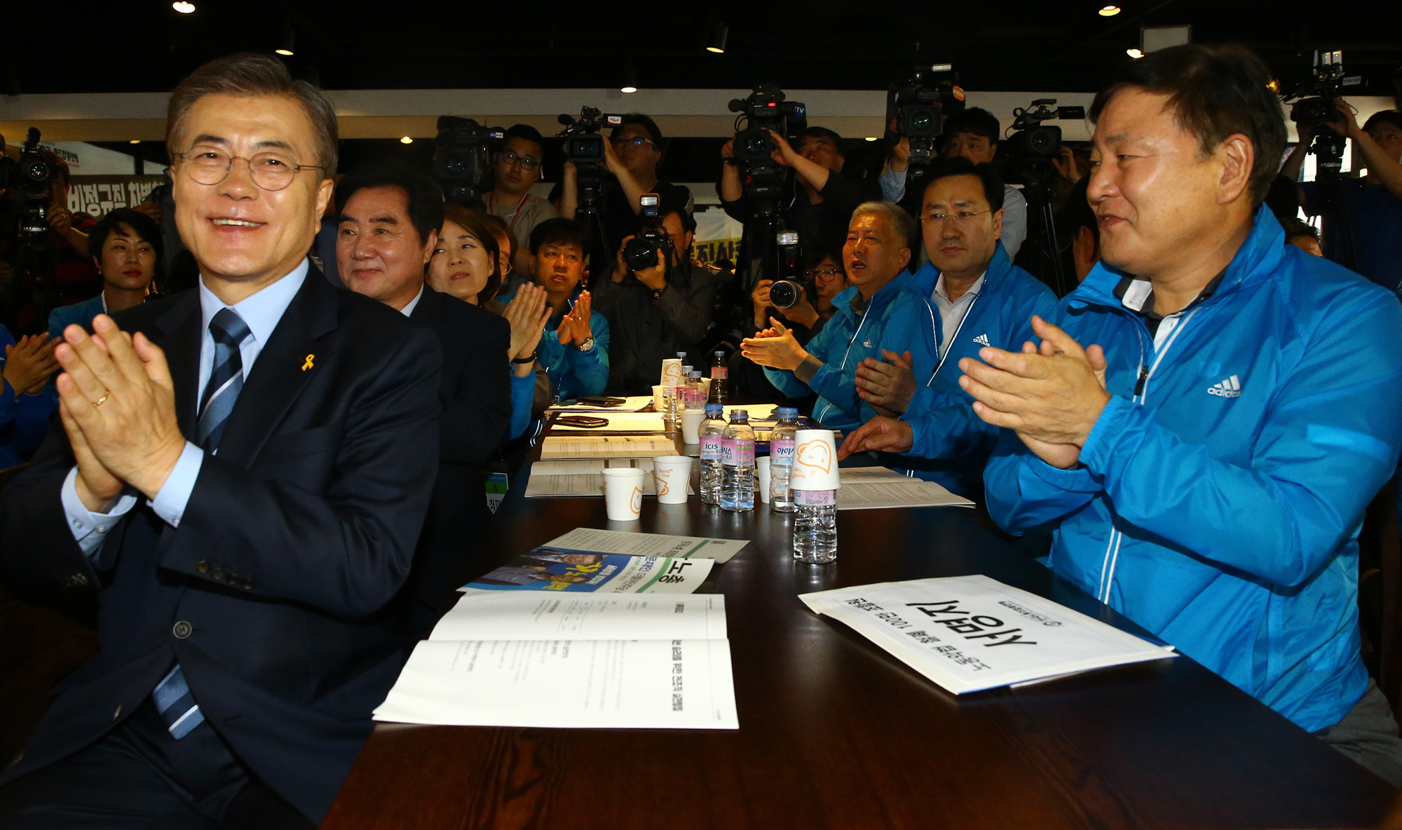 정치;문재인;한국노총;대선후보