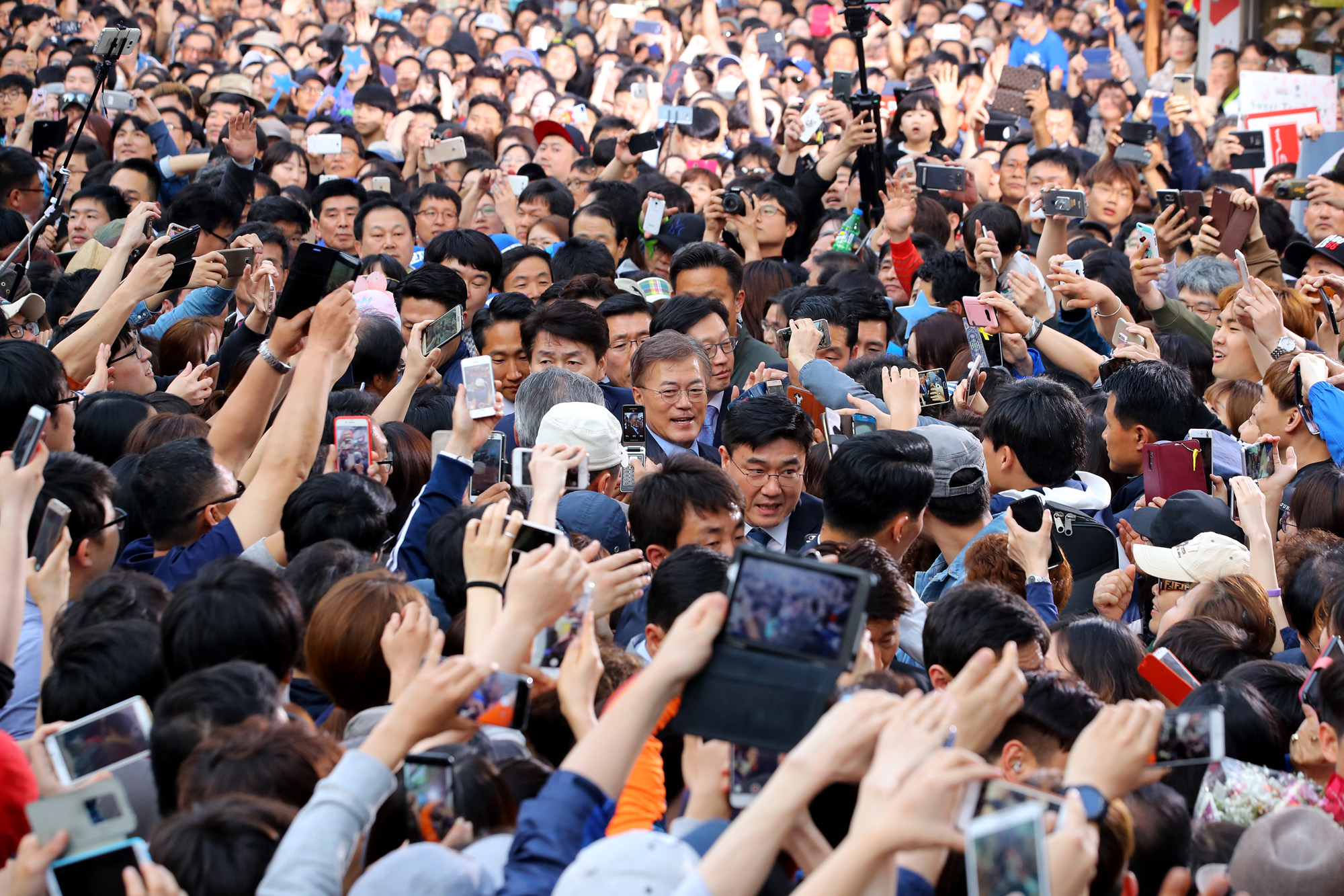 문재인;의정부유세;더불어민주당;대선