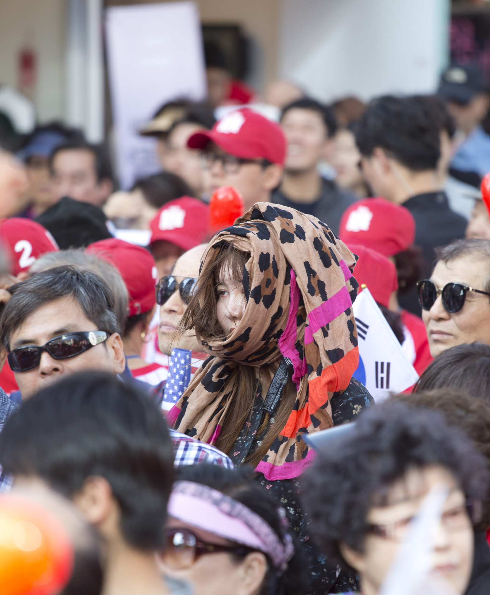 정치;대선;대통령선거;자유한국당;홍준표;신촌;유플러스;유세