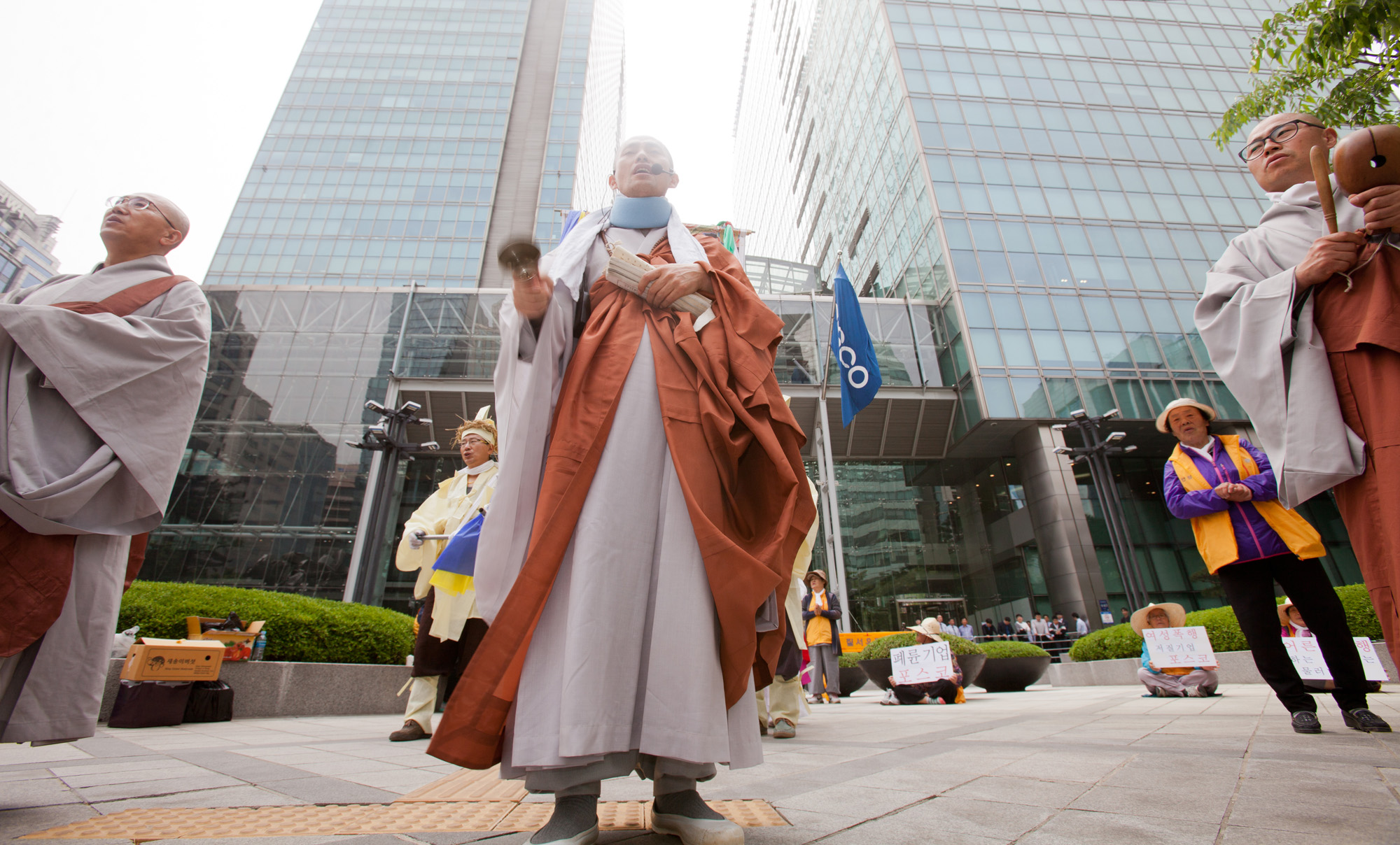 조계사;안정사;훼불행위;포스코;포스코건설;POSCO;전국사찰수호연합회