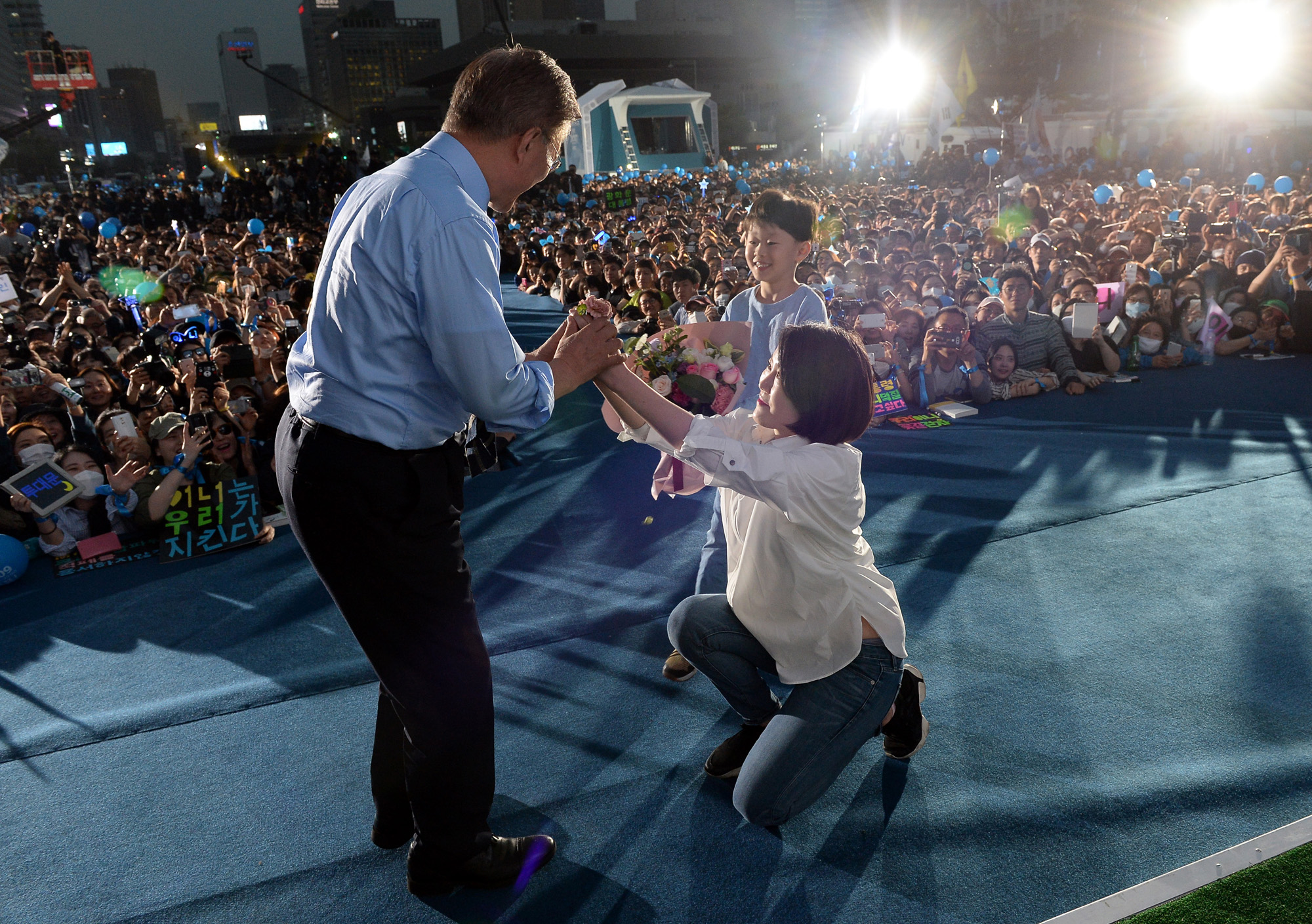 정치;문재인;문재인광화문유세;대선후보