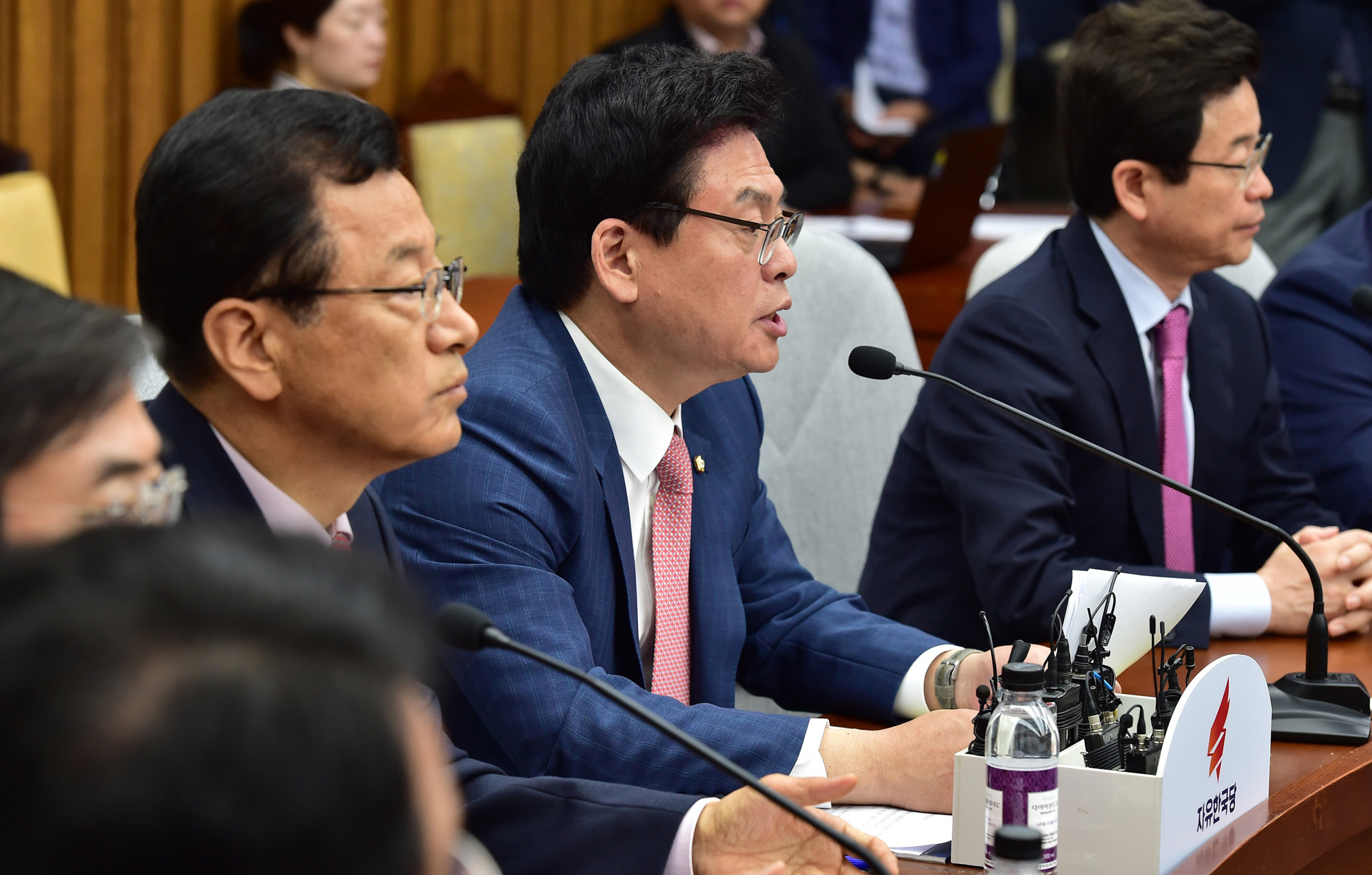 정치;국회;자유한국당;원내대책회의;정우택