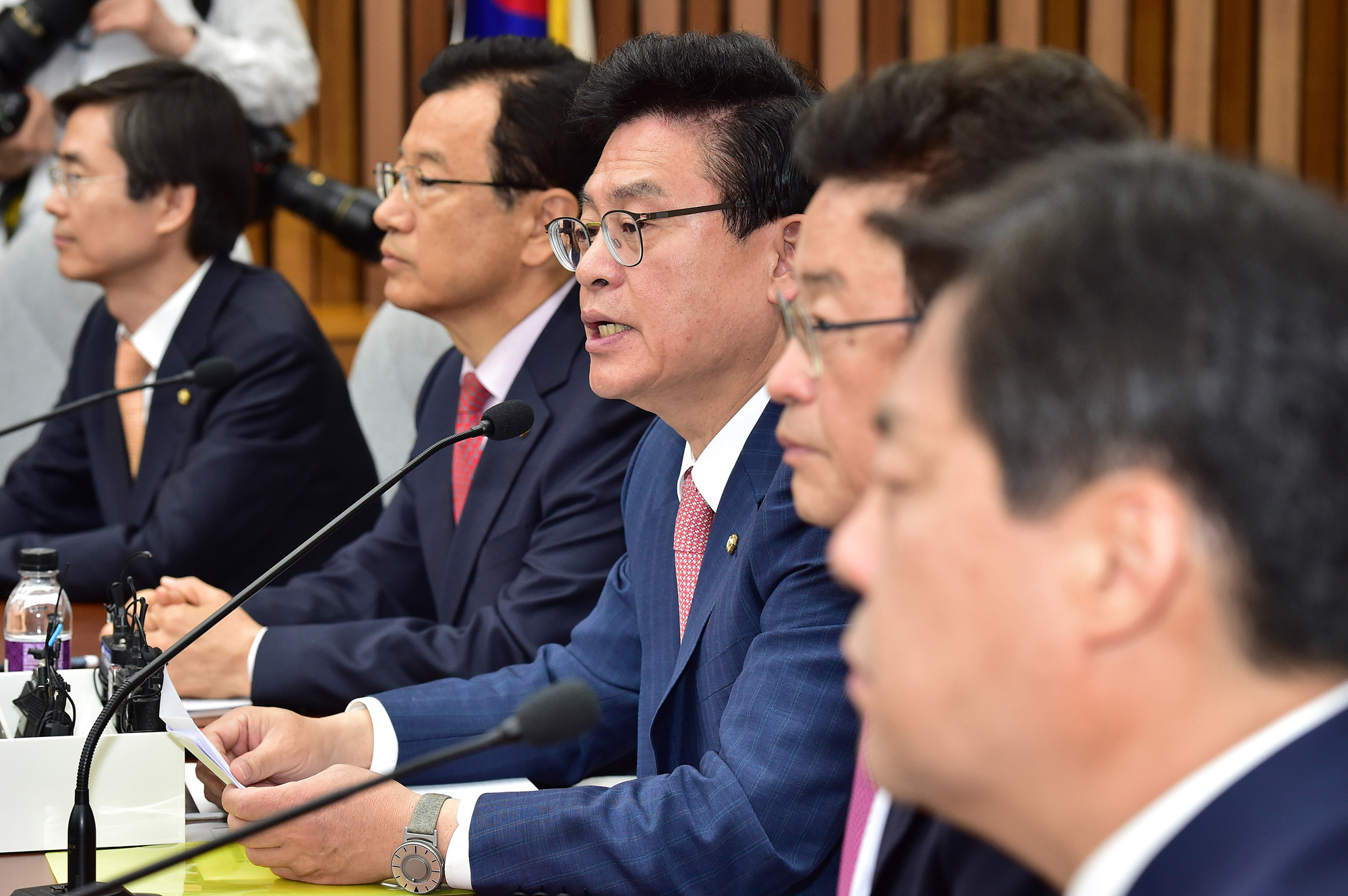 정치;국회;자유한국당;원내대책회의;정우택