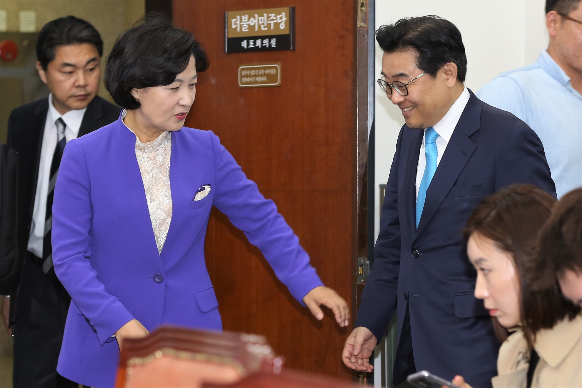 정치;국회;추미애;전병헌;정무수석