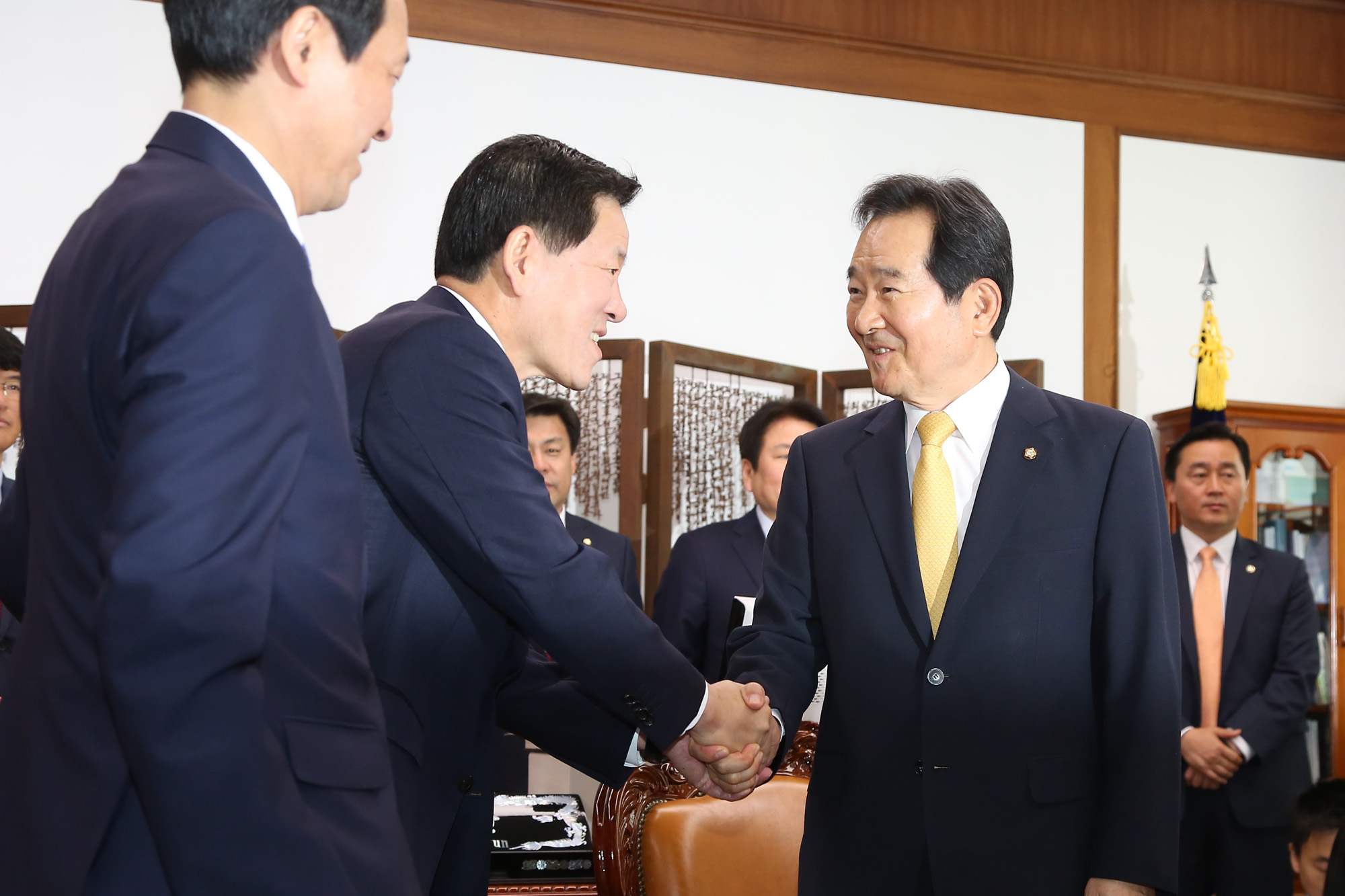 정치;국회;국회의장;4당원내대표