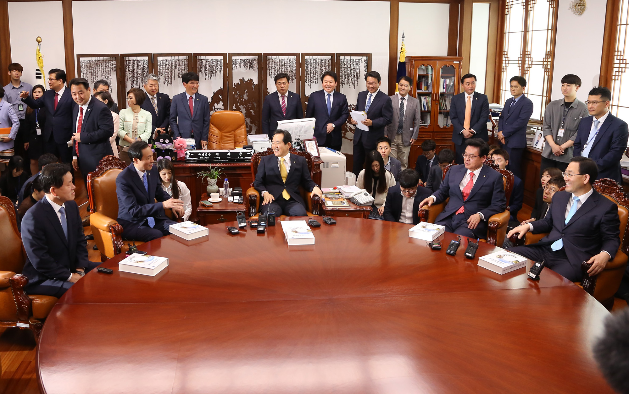 정치;국회;국회의장;4당원내대표