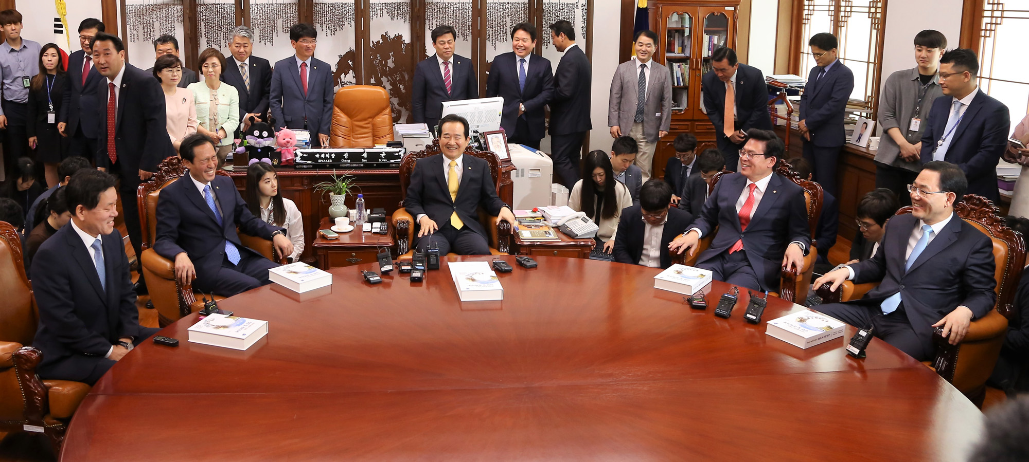 정치;국회;국회의장;4당원내대표